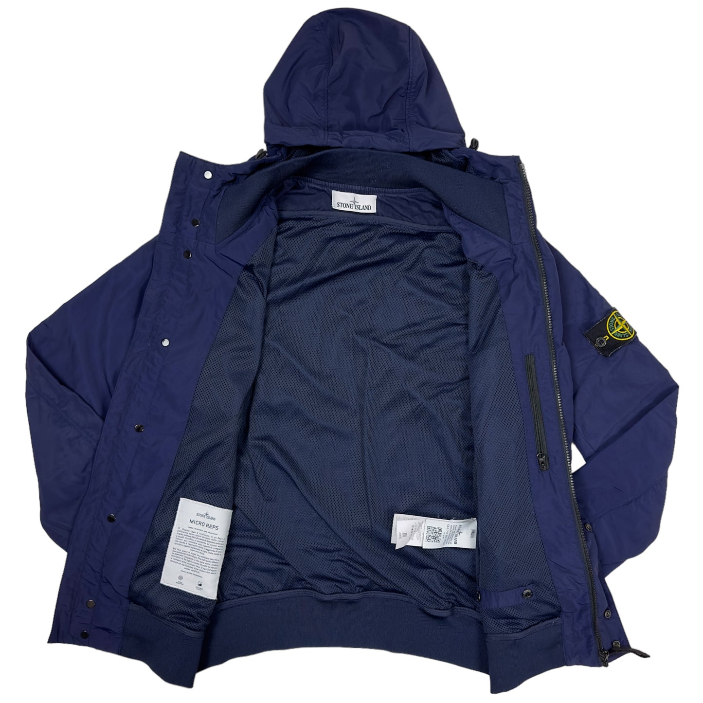 S/S 16 Stone Island Micro Reps Jacket - Blue