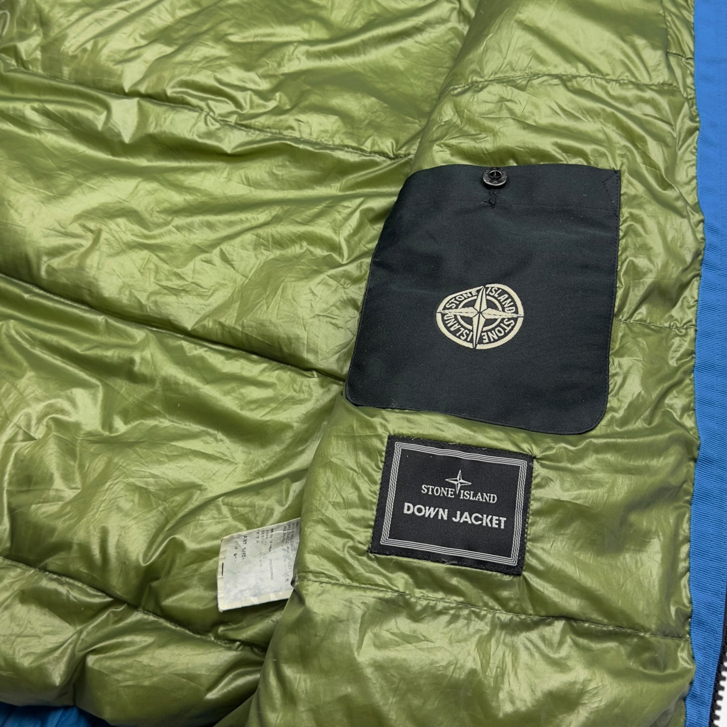 A/W 10 Stone Island Down Jacket - Blue