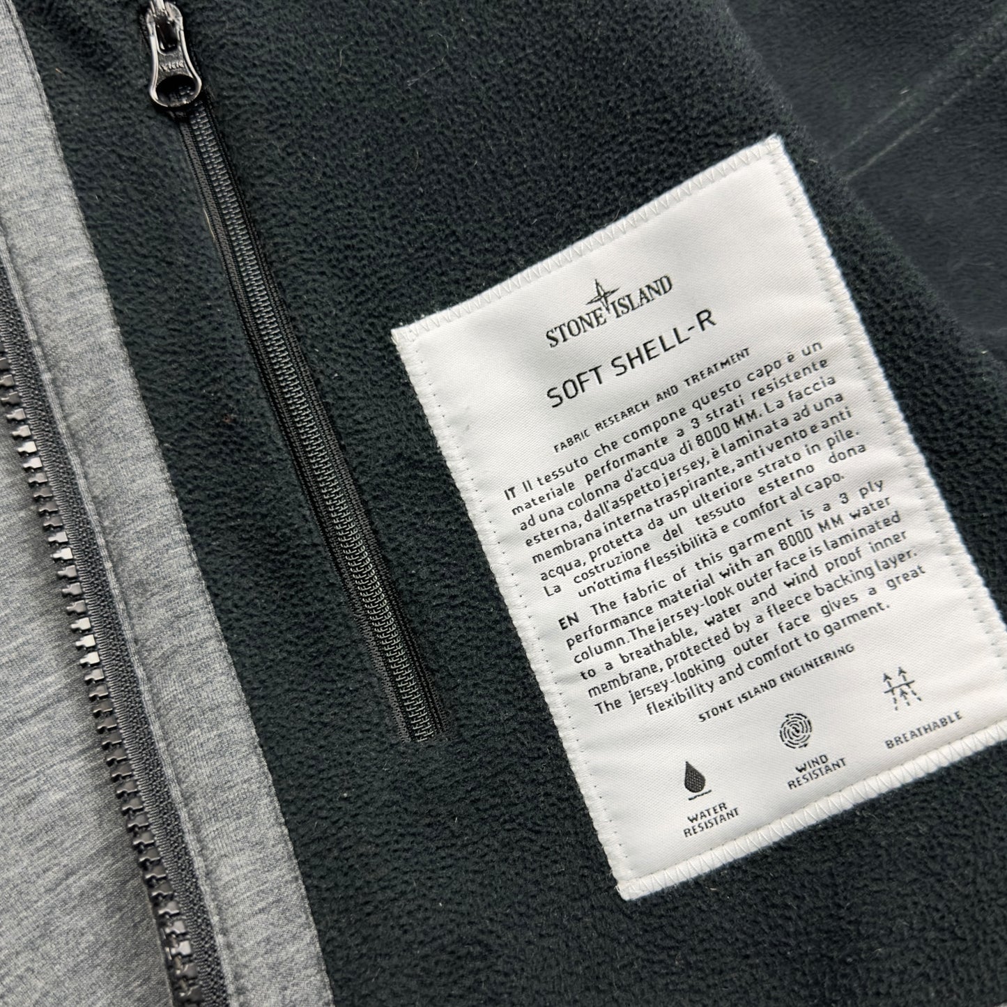 A/W 14 Stone Island Marl Soft Shell R Jacket