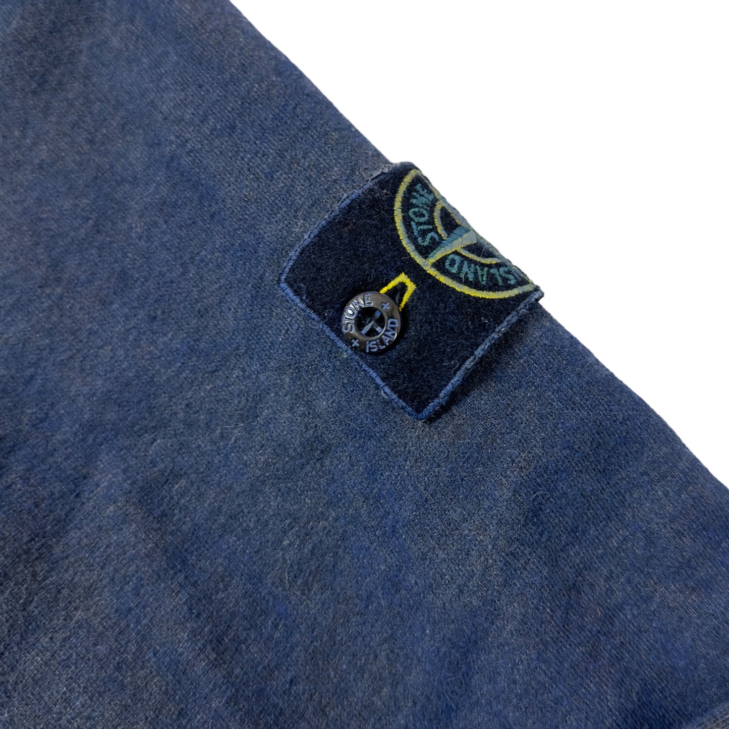 A/W 20 Stone Island Dust Colour Treatment Sweater - Blue