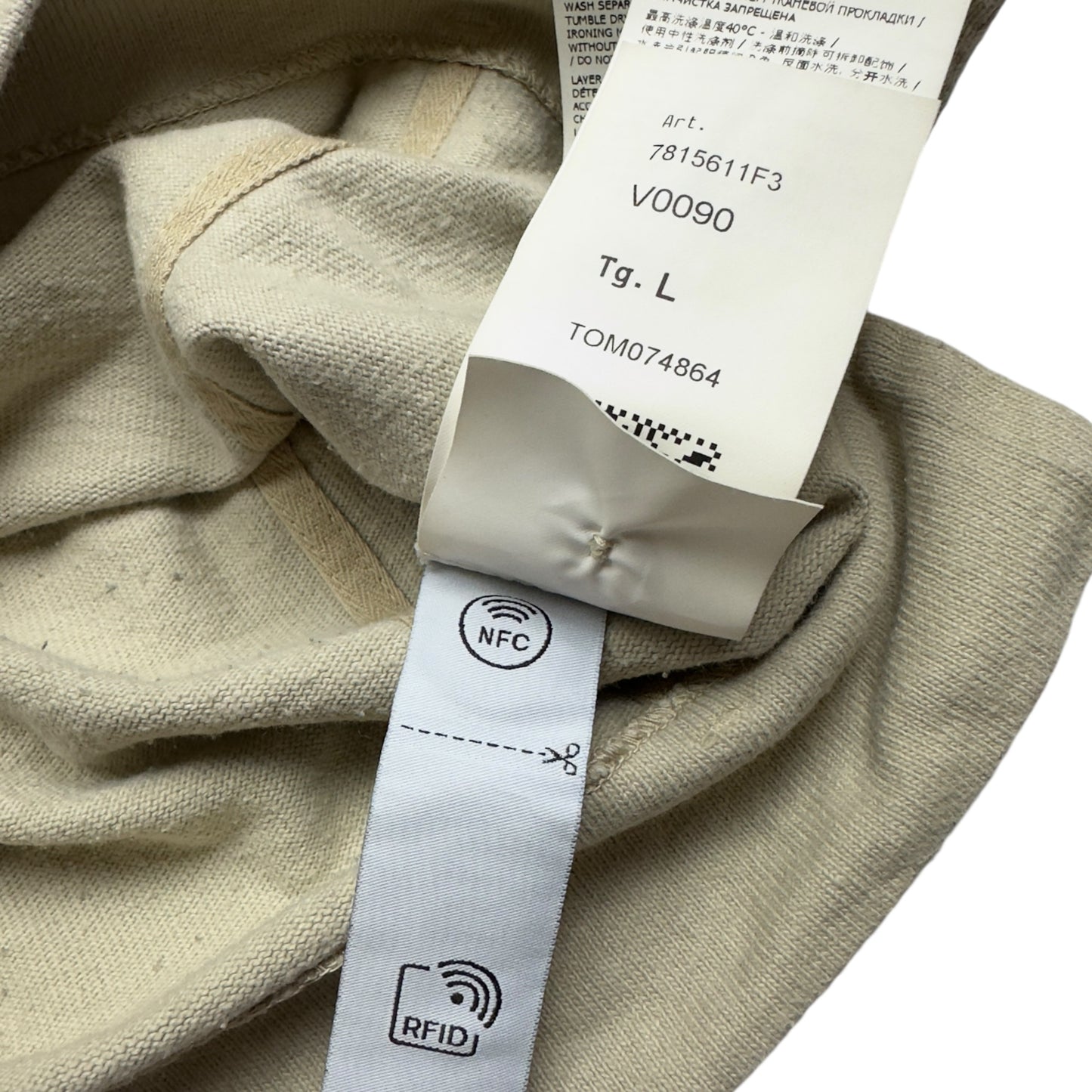 S/S 23 Stone Island Beige Ghost Sweater