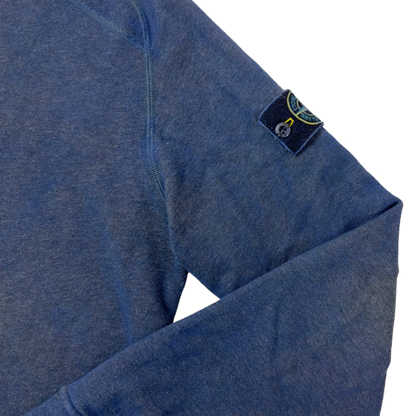 A/W 20 Stone Island Dust Colour Treatment Sweater - Blue