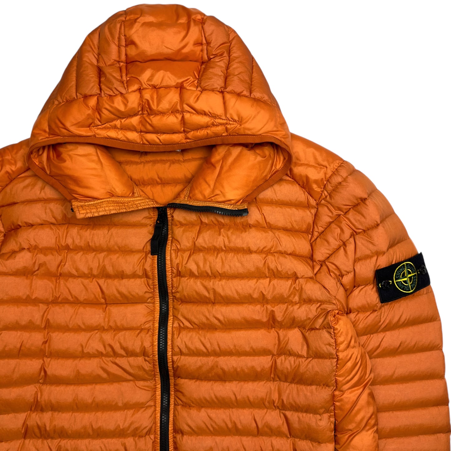 S/S 23 Stone Island Loom Woven Down Chambers R-Nylon Down TC - Orange