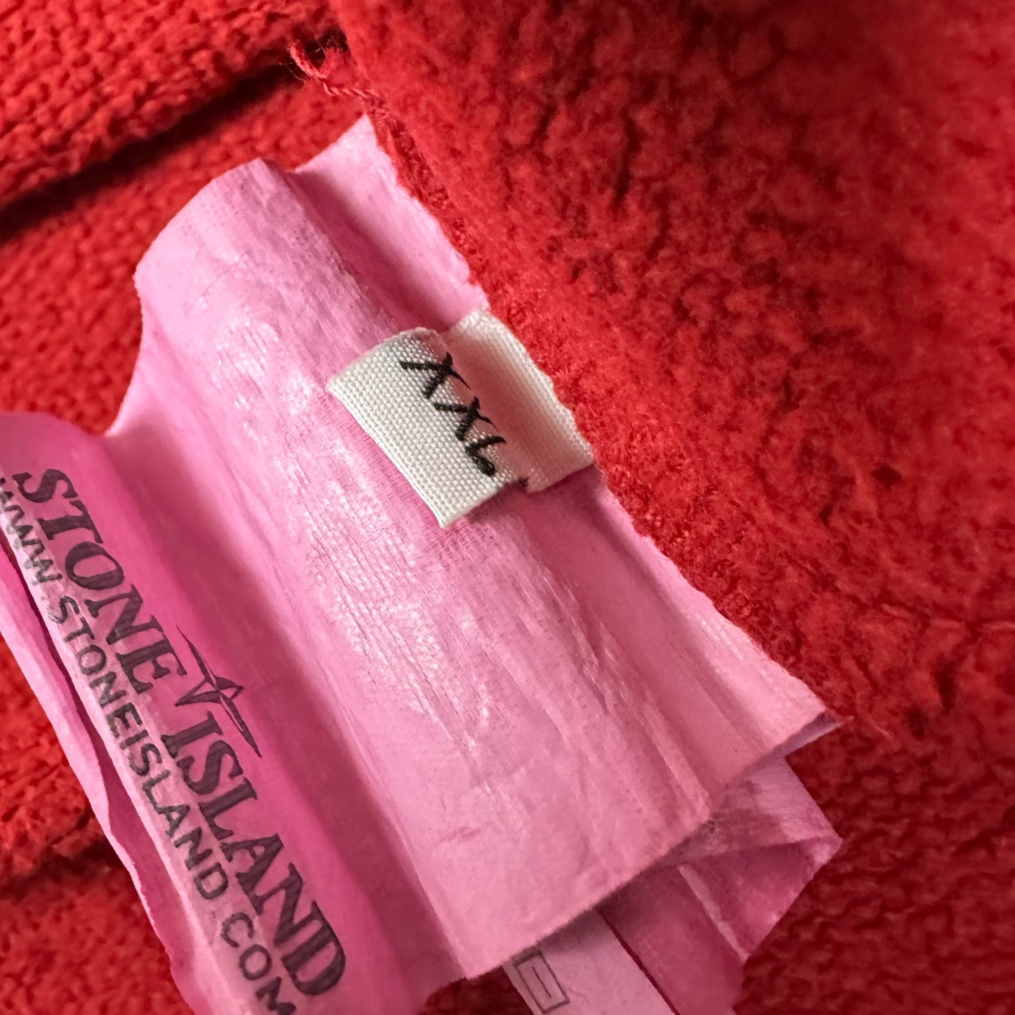 A/W 12 Stone Island Patch Program Sweater - Red