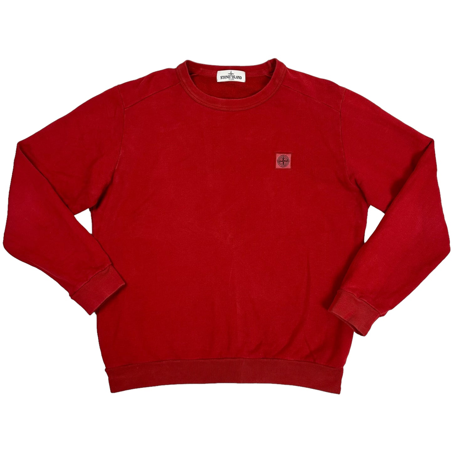 A/W 12 Stone Island Patch Program Sweater - Red