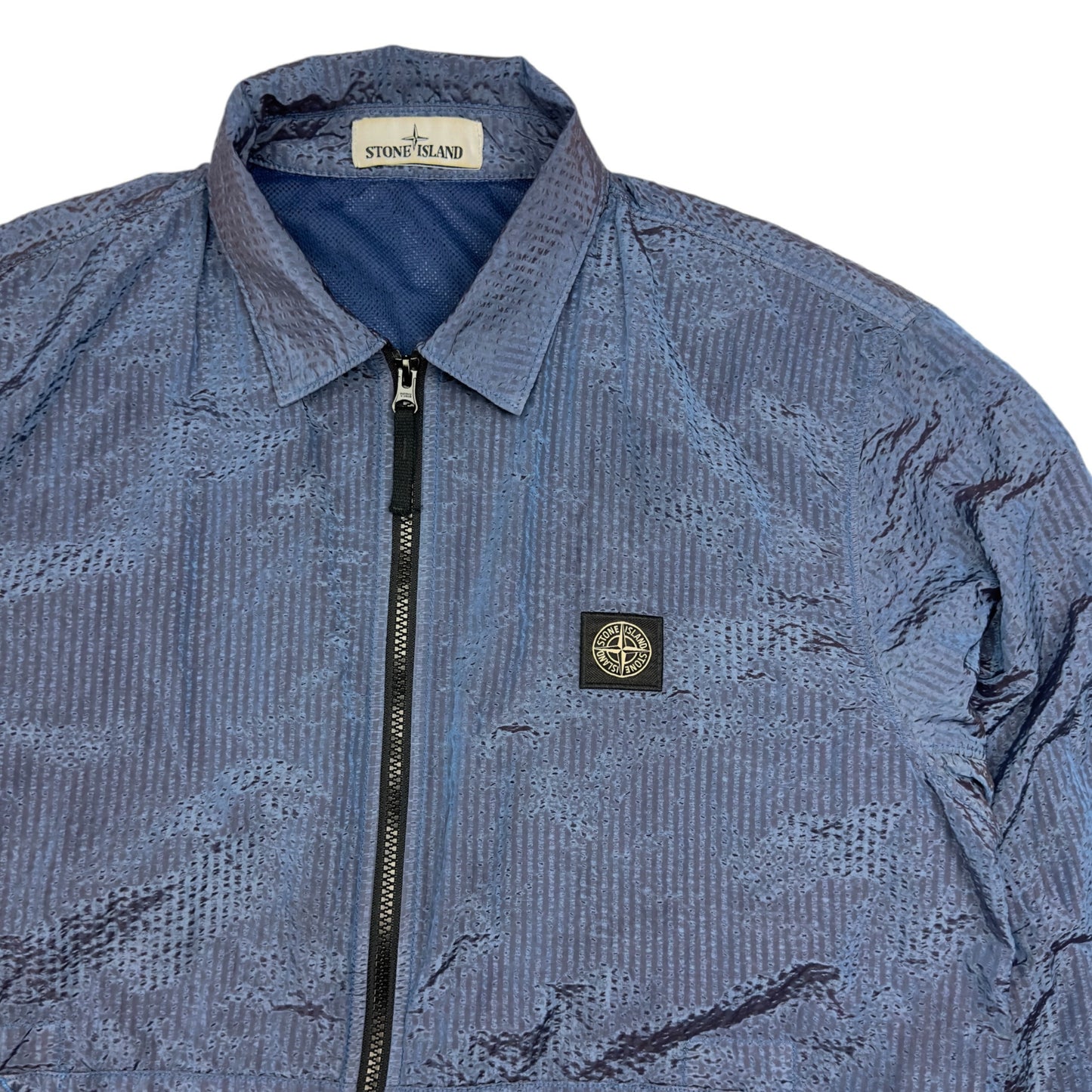 A/W 20 Stone Island Seersucker Nylon Overshirt