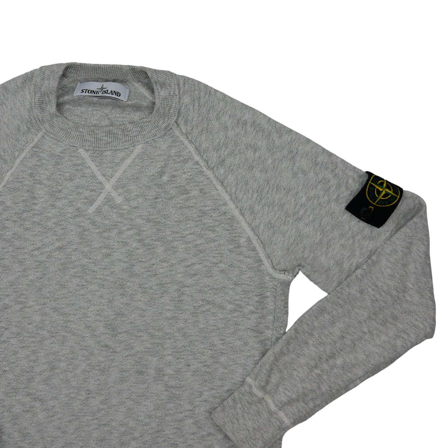 S/S 17 Stone Island Melange Crewneck Knit Sweater
