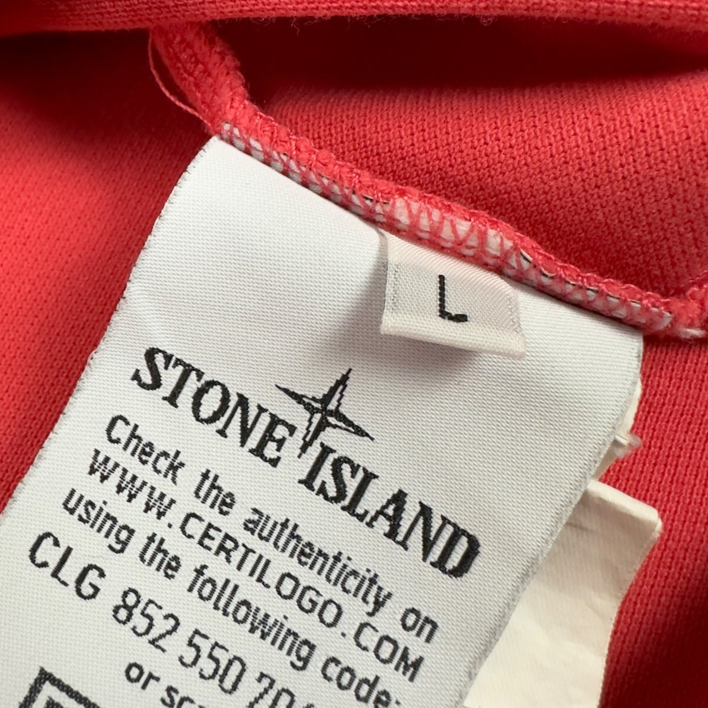 Stone Island Polo Shirt - Pink