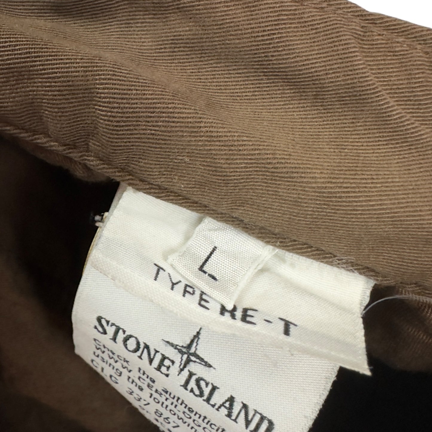 A/W 18 Stone Island Cotton Cargo Trousers - Brown