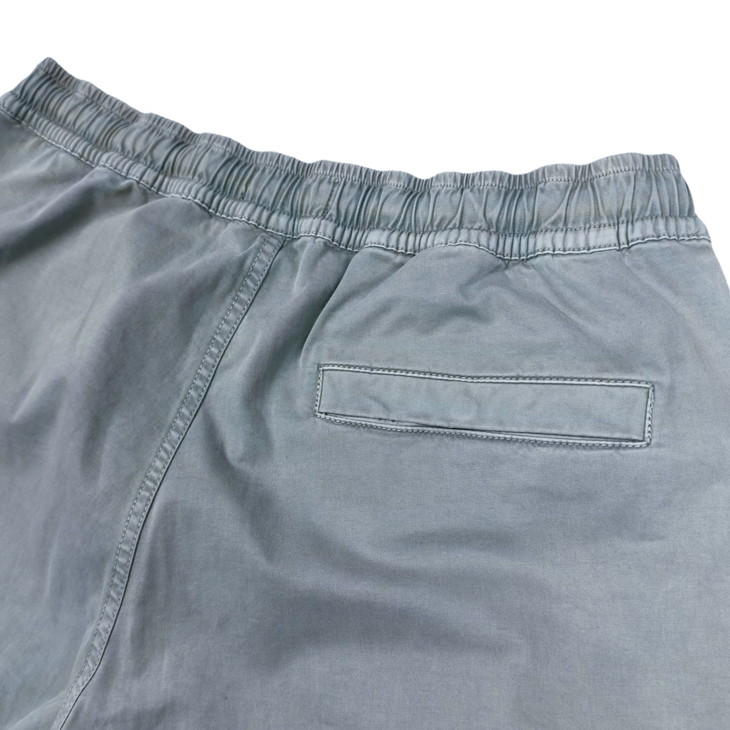 S/S 23 Stone Island "Old Treatment" Loose Fit Cargo Trousers - Light Blue