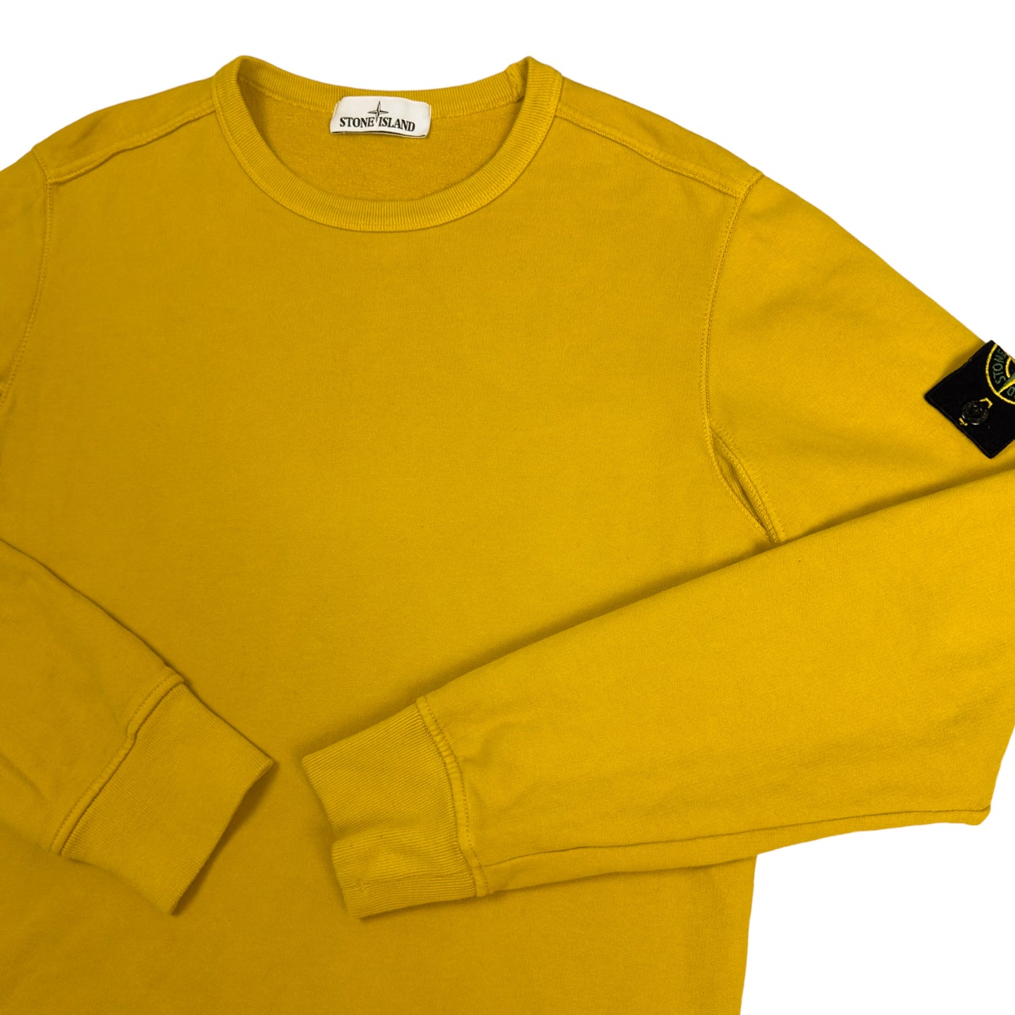 A/W 18 Stone Island Crewneck Sweater - Yellow