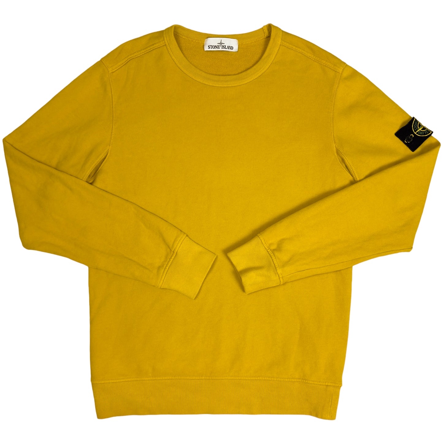 A/W 18 Stone Island Crewneck Sweater - Yellow
