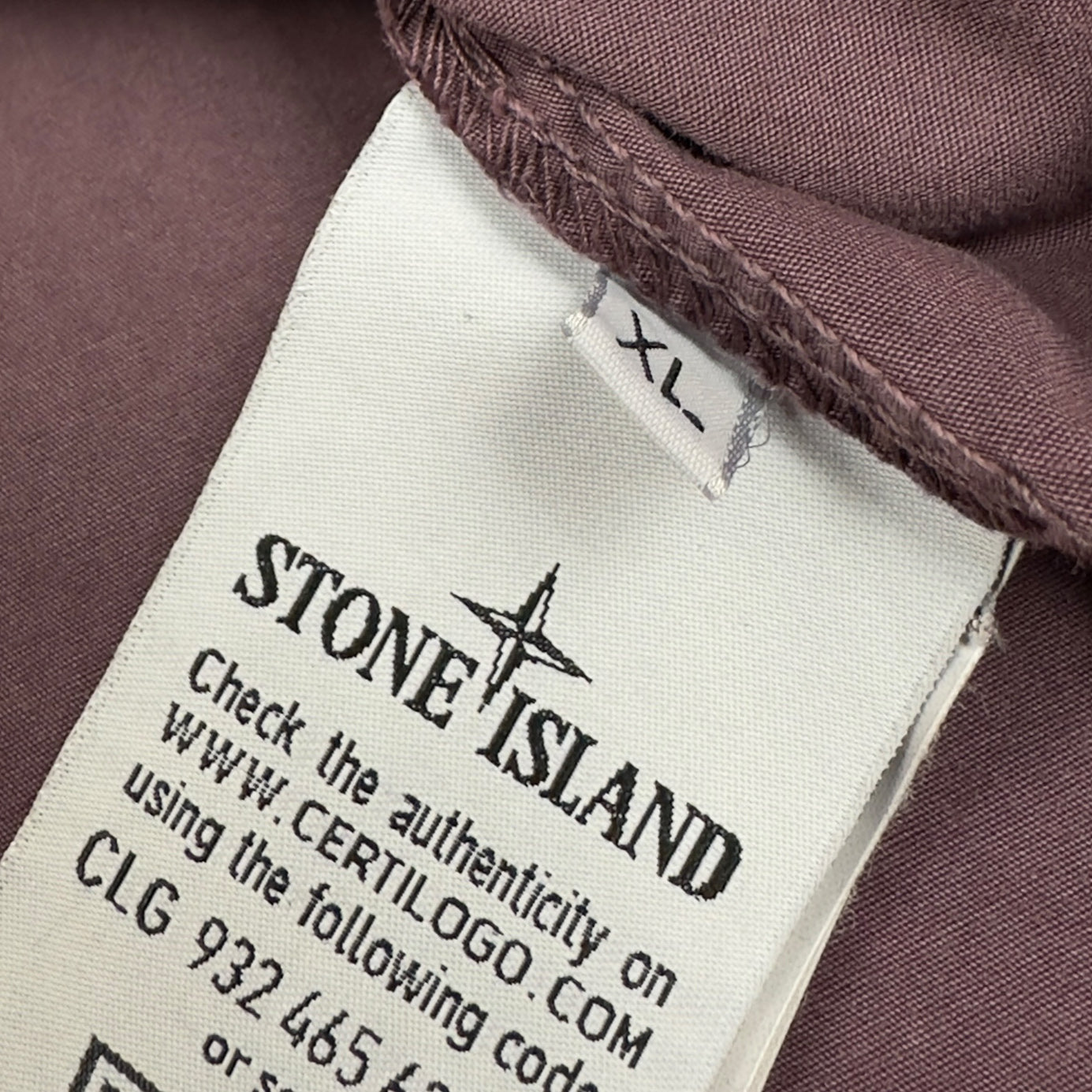 A/W 20 Stone Island Pocket Overshirt - Purple XL