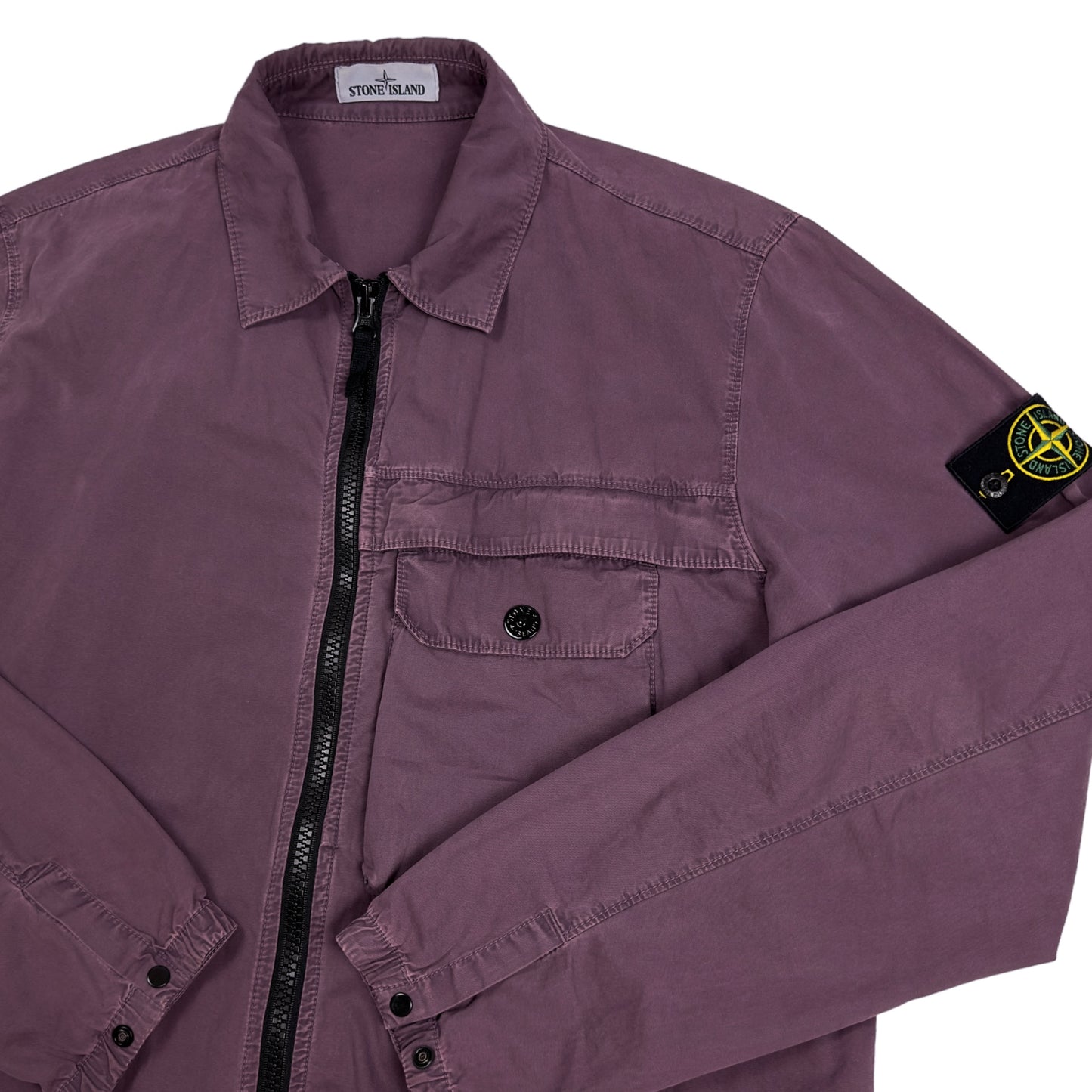 A/W 20 Stone Island Pocket Overshirt - Purple XL