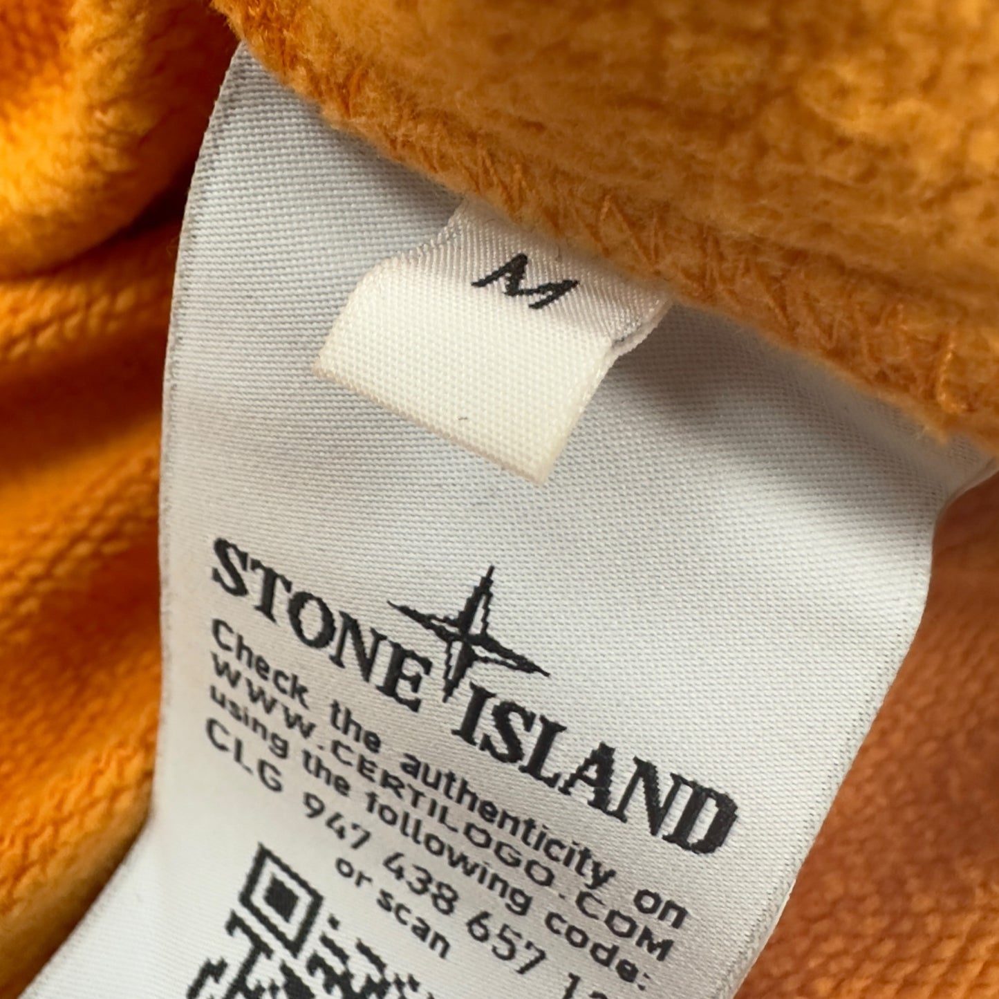 A/W 20 Stone Island Crewneck Sweater - Orange Medium