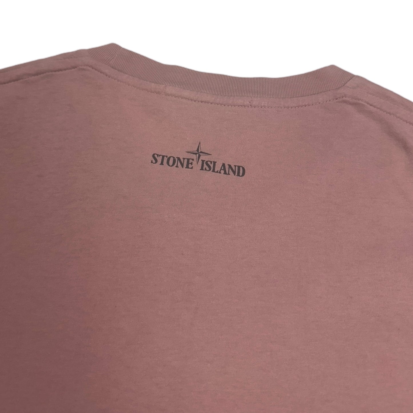 A/W 16 Stone Island Logo T-Shirt - Dusty Pink
