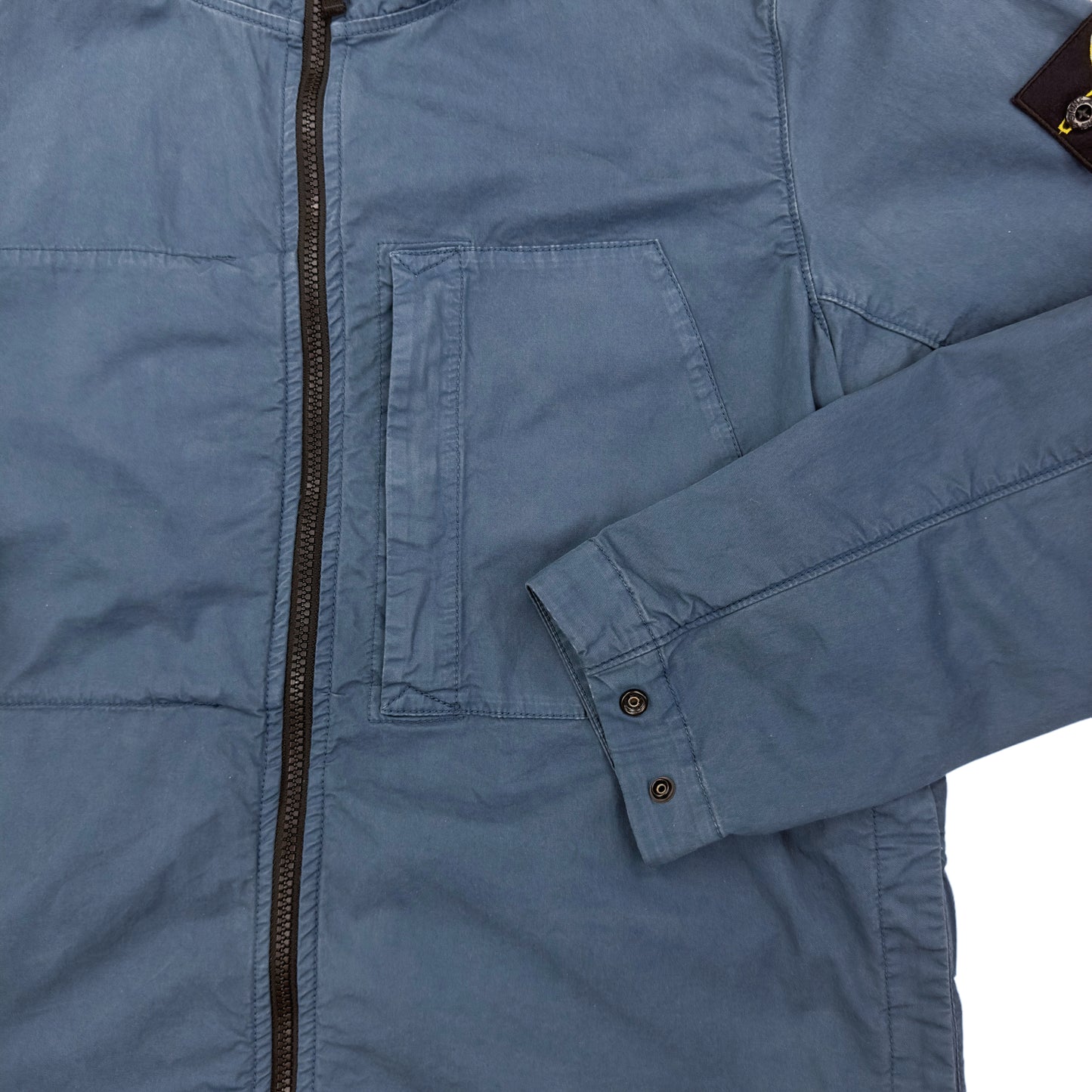 S/S 23 Stone Island Supima Cotton Twill Stretch-TC Hooded Jacket