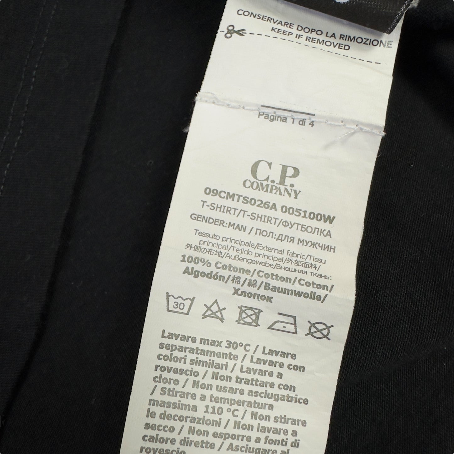 C.P. Company Small Patch Logo T-Shirt