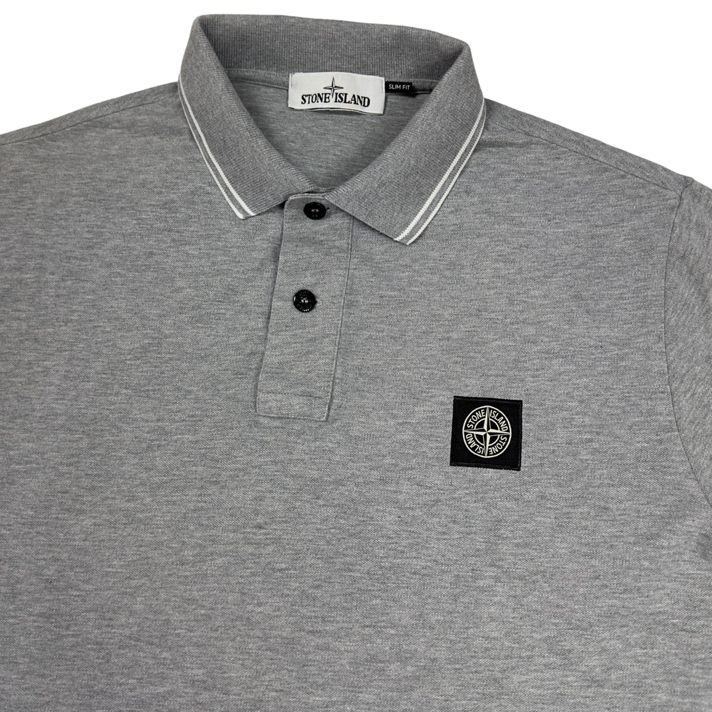 Stone Island Polo Shirt - Grey