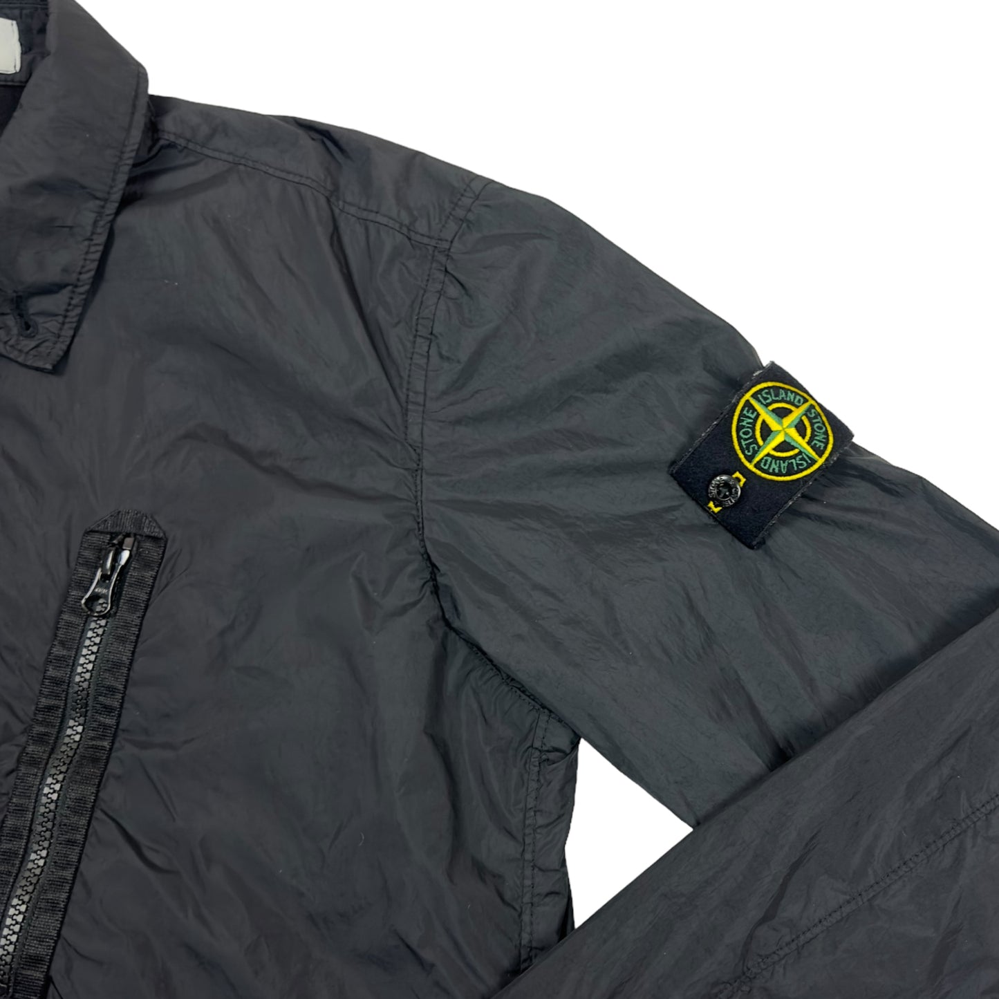 A/W 21 Stone Island Nylon Overshirt - Black