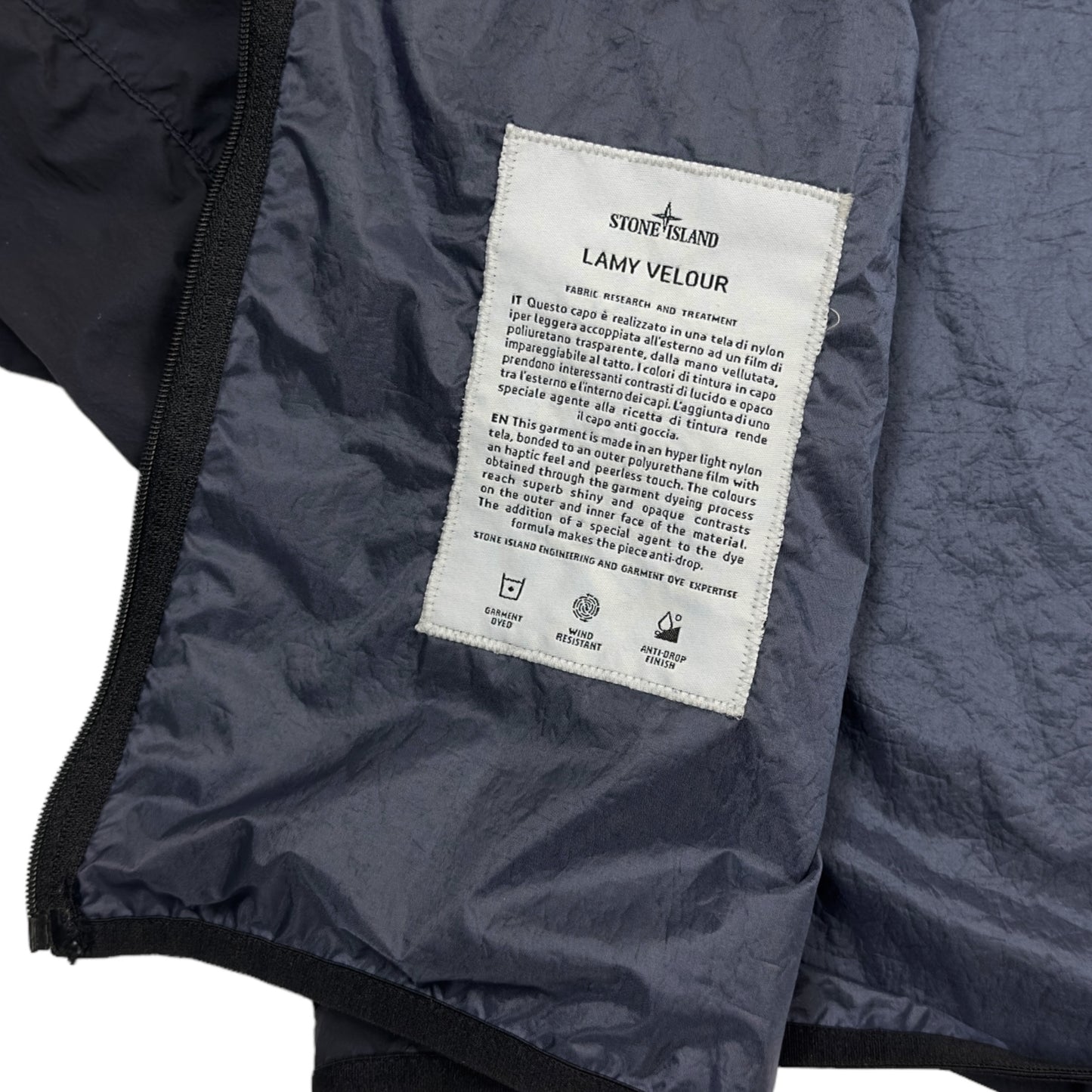 S/S 18 Stone Island Lamy Velour