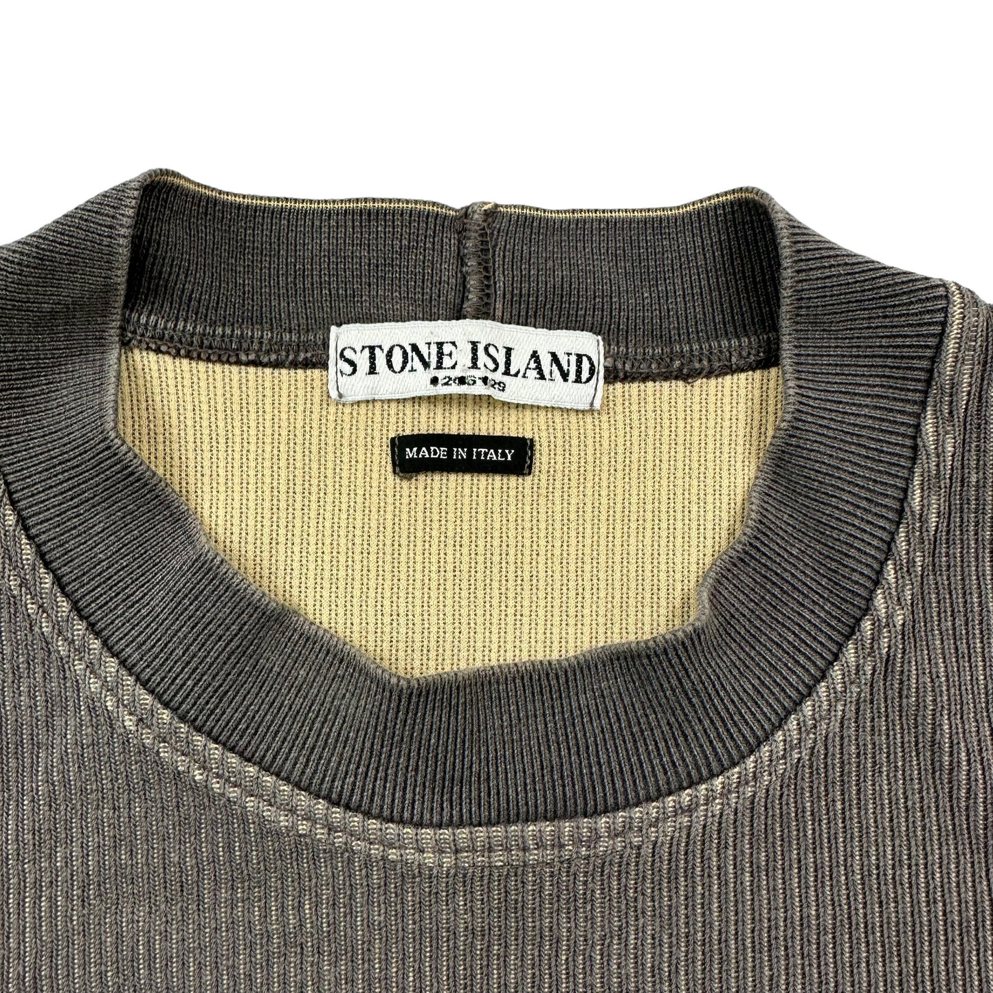 S/S 04 Stone Island Embroidered Crewneck Sweater