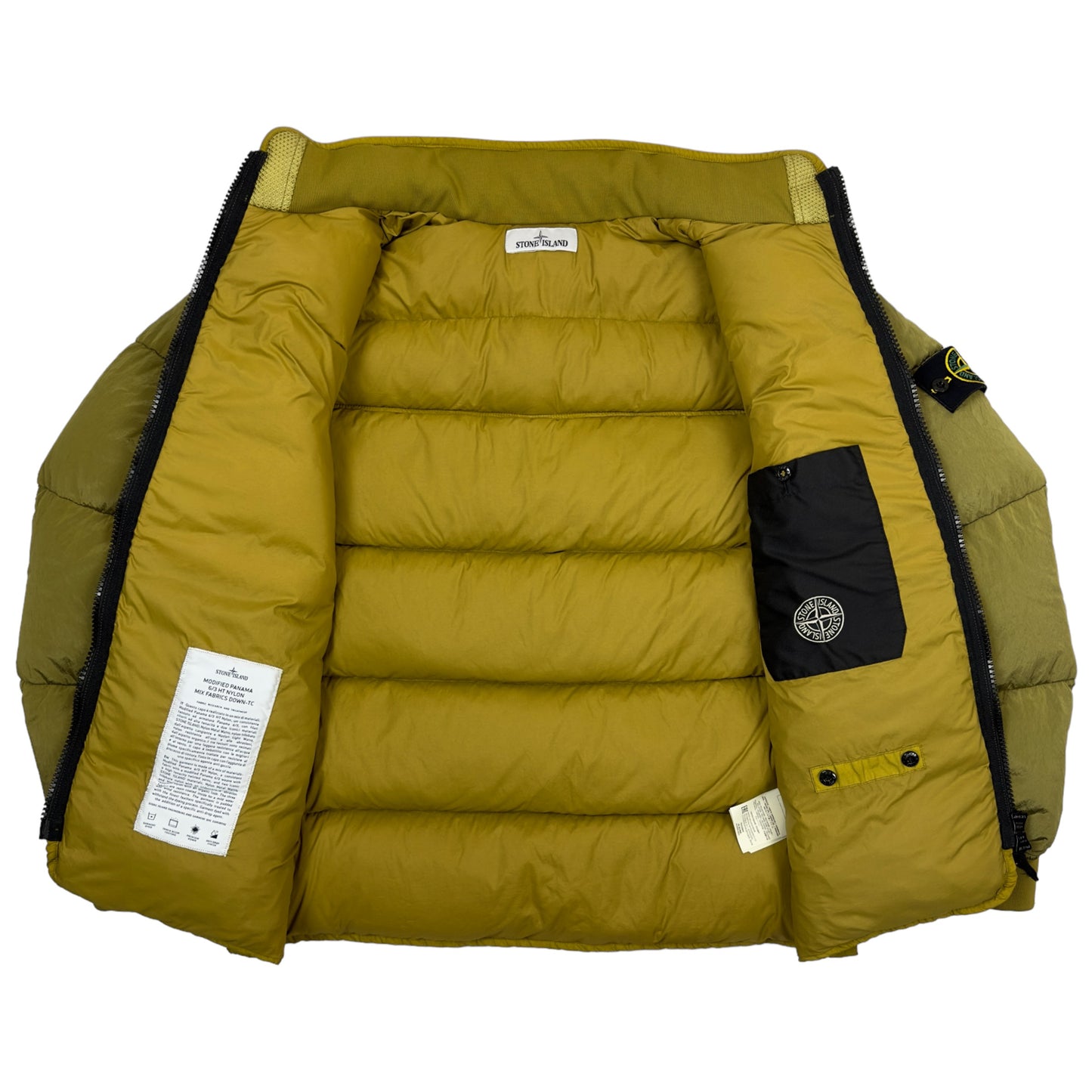 A/W 21 Stone Island Modified Panama 6/3 HT Nylon Mix Fabrics Down-TC