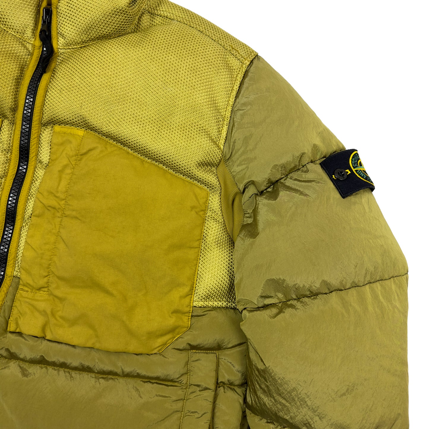 A/W 21 Stone Island Modified Panama 6/3 HT Nylon Mix Fabrics Down-TC