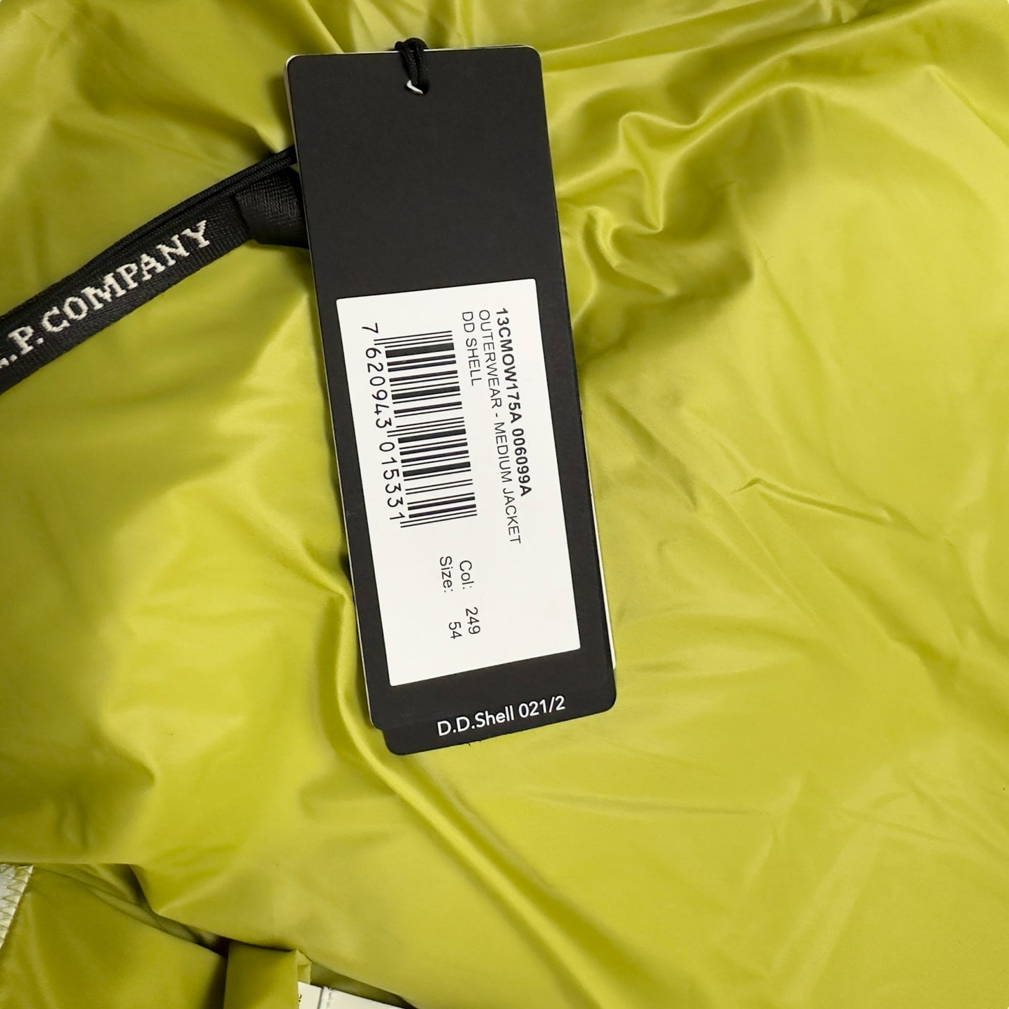 C.P. Company DD Shell 021/2 Down Jacket