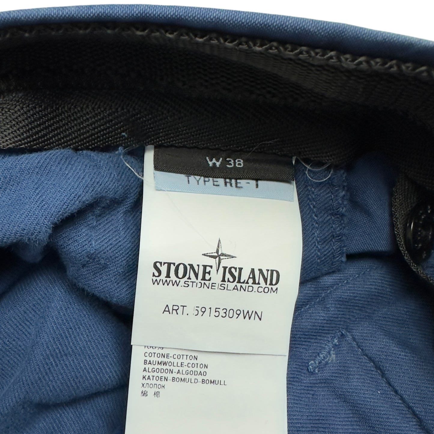 A/W 13 Stone Island Cargo Trousers - Blue