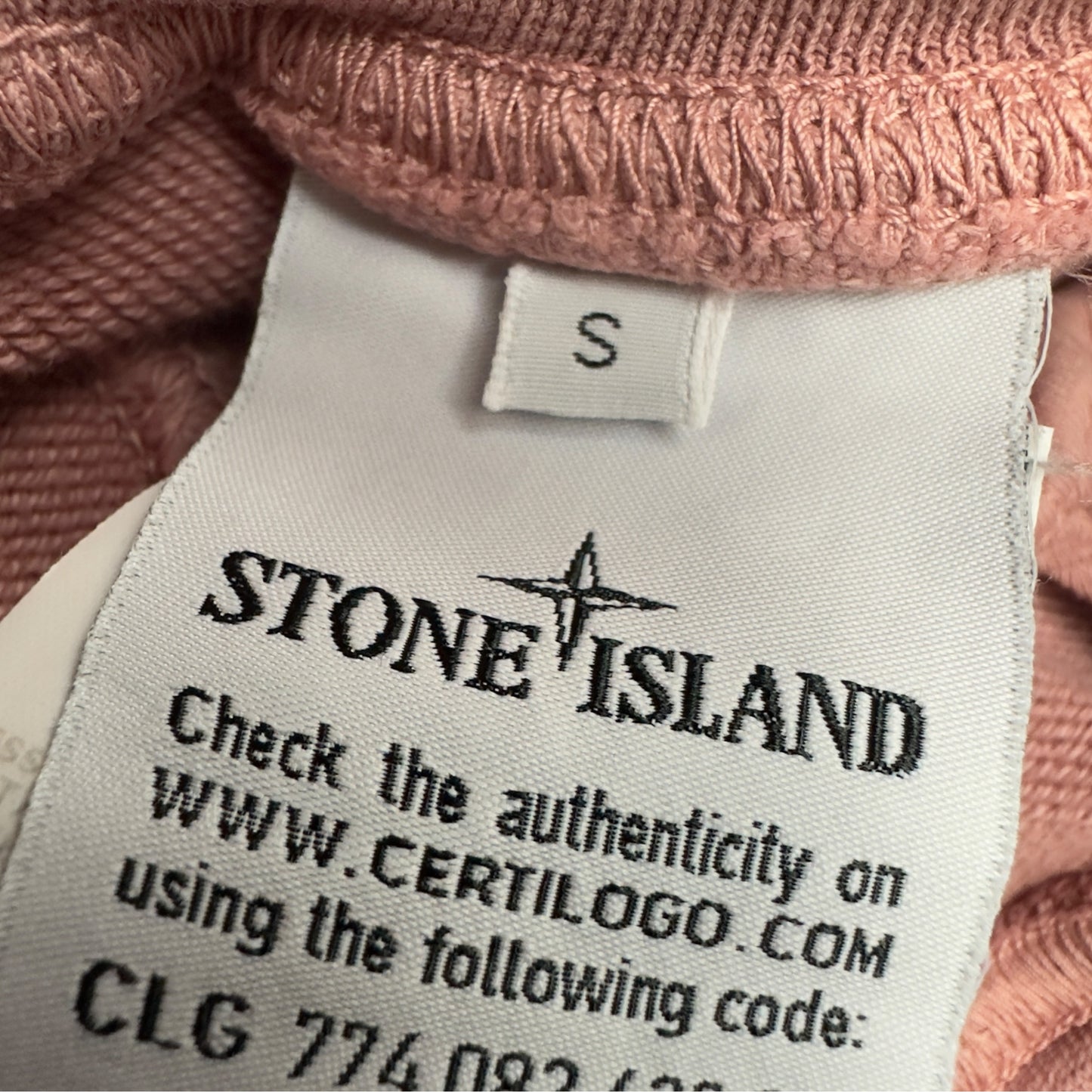 S/S 21 Stone Island Jogger / Sweatpants - Pink