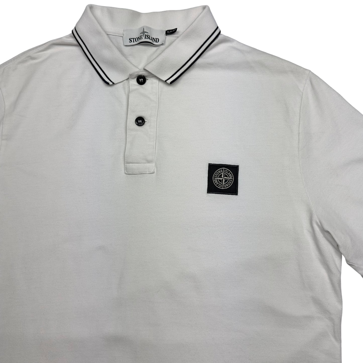 Stone Island Polo Shirt - White