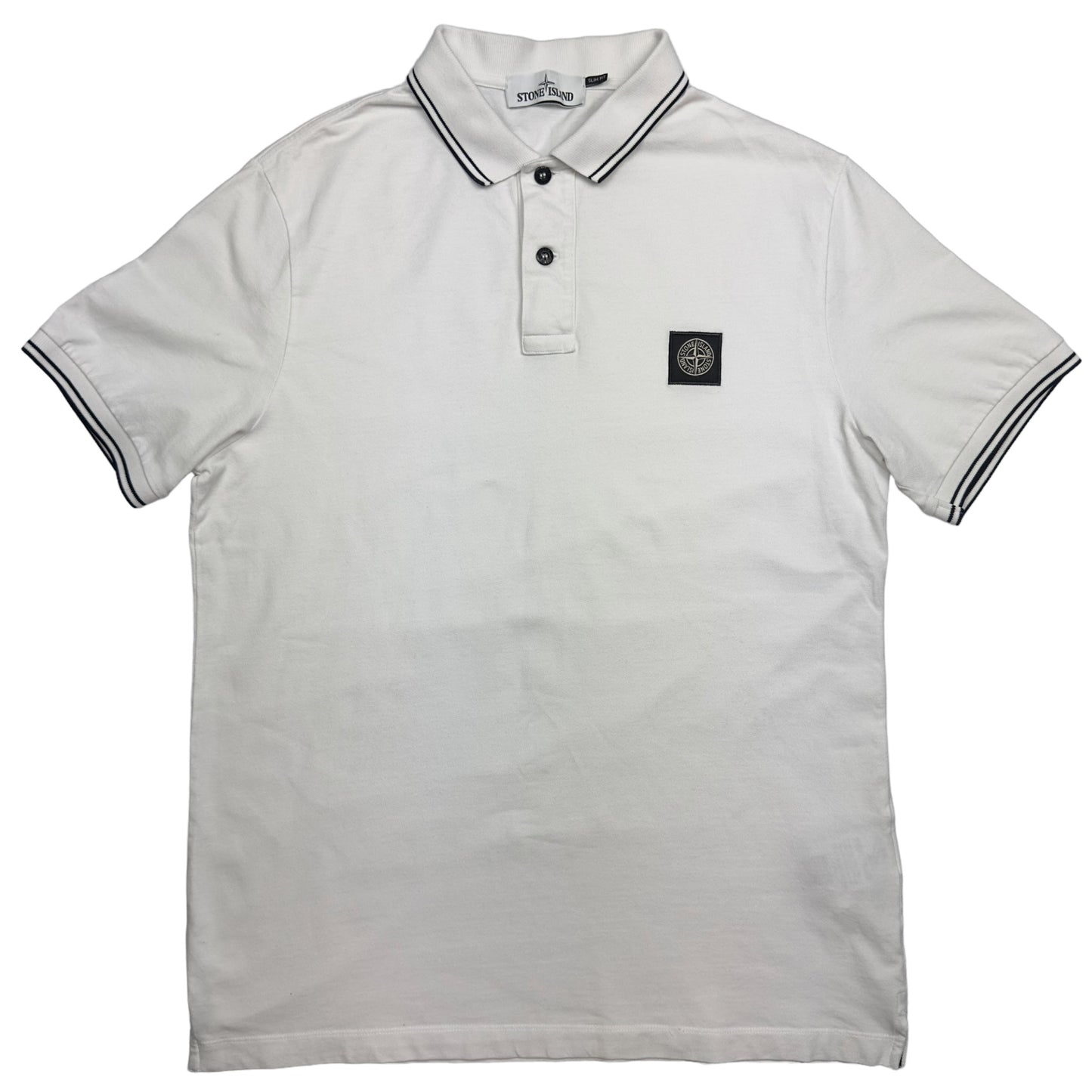 Stone Island Polo Shirt - White