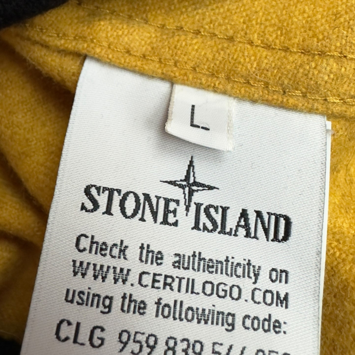 A/W 14 Stone Island Melange Wool Poly Jacket
