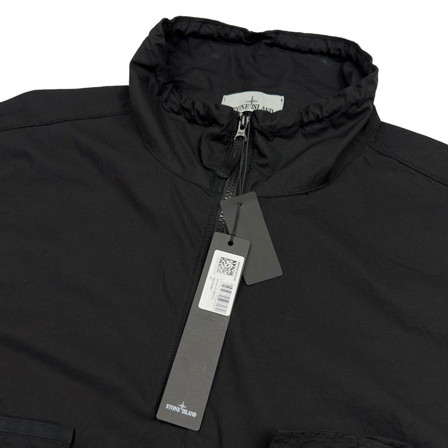 S/S 23 Stone Island Cotton Smock - Black
