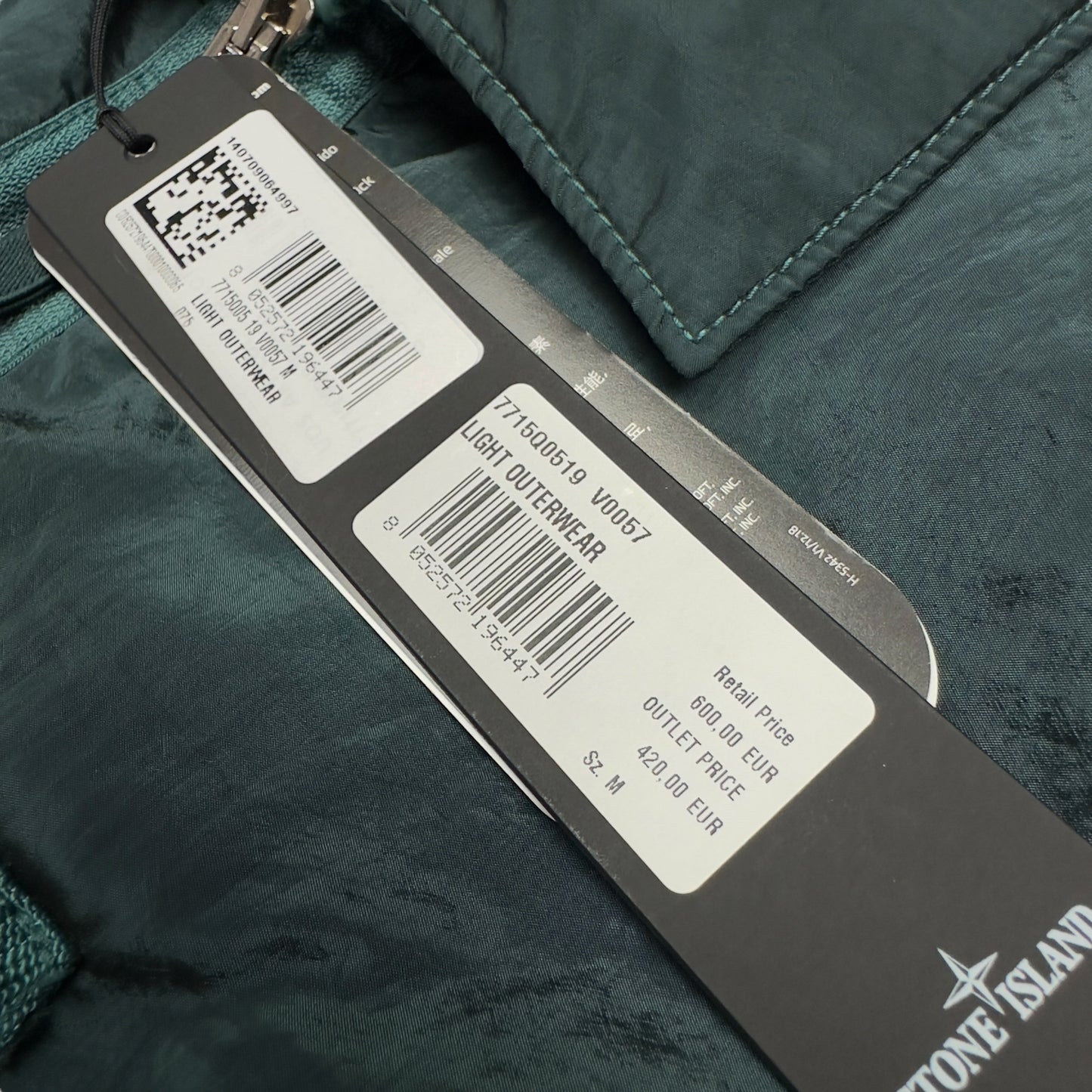 A/W 22 Stone Island Nylon Metal Econyl Overshirt with Primaloft