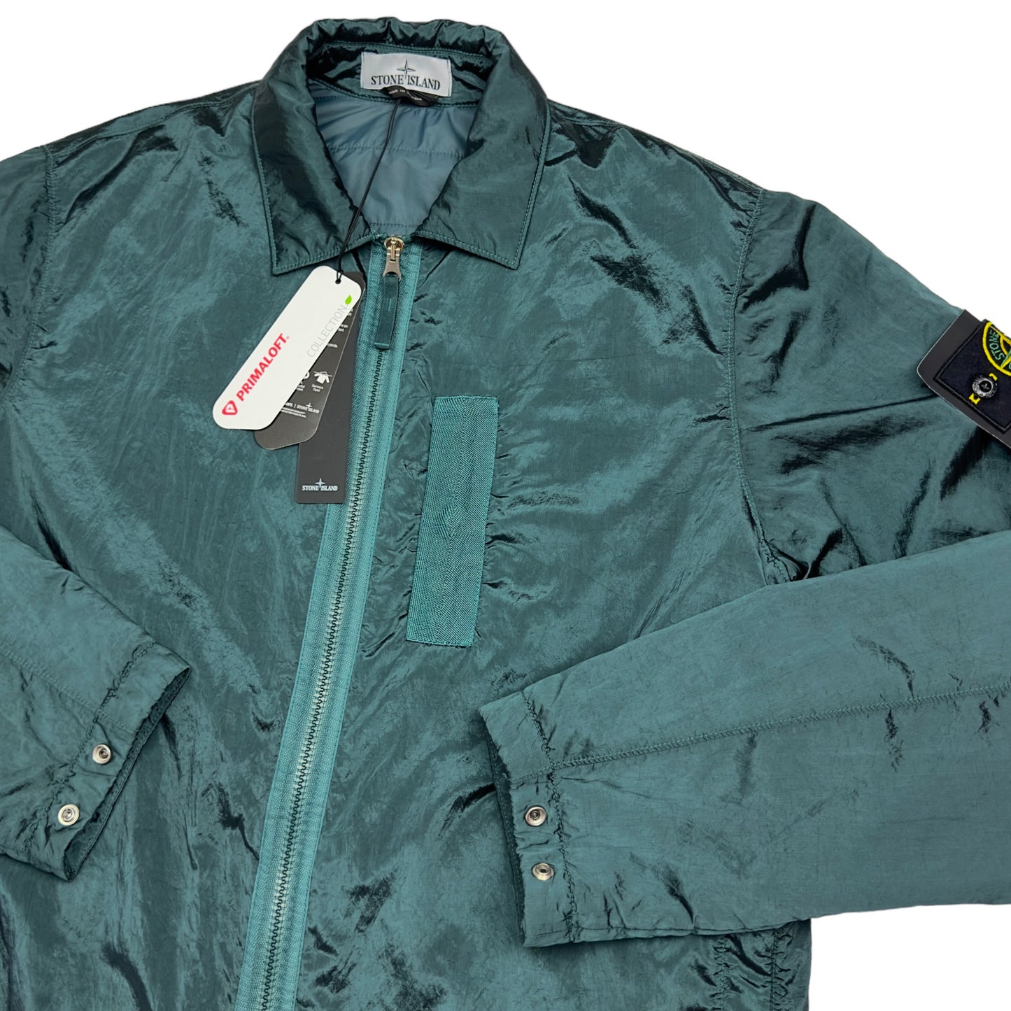 A/W 22 Stone Island Nylon Metal Econyl Overshirt with Primaloft