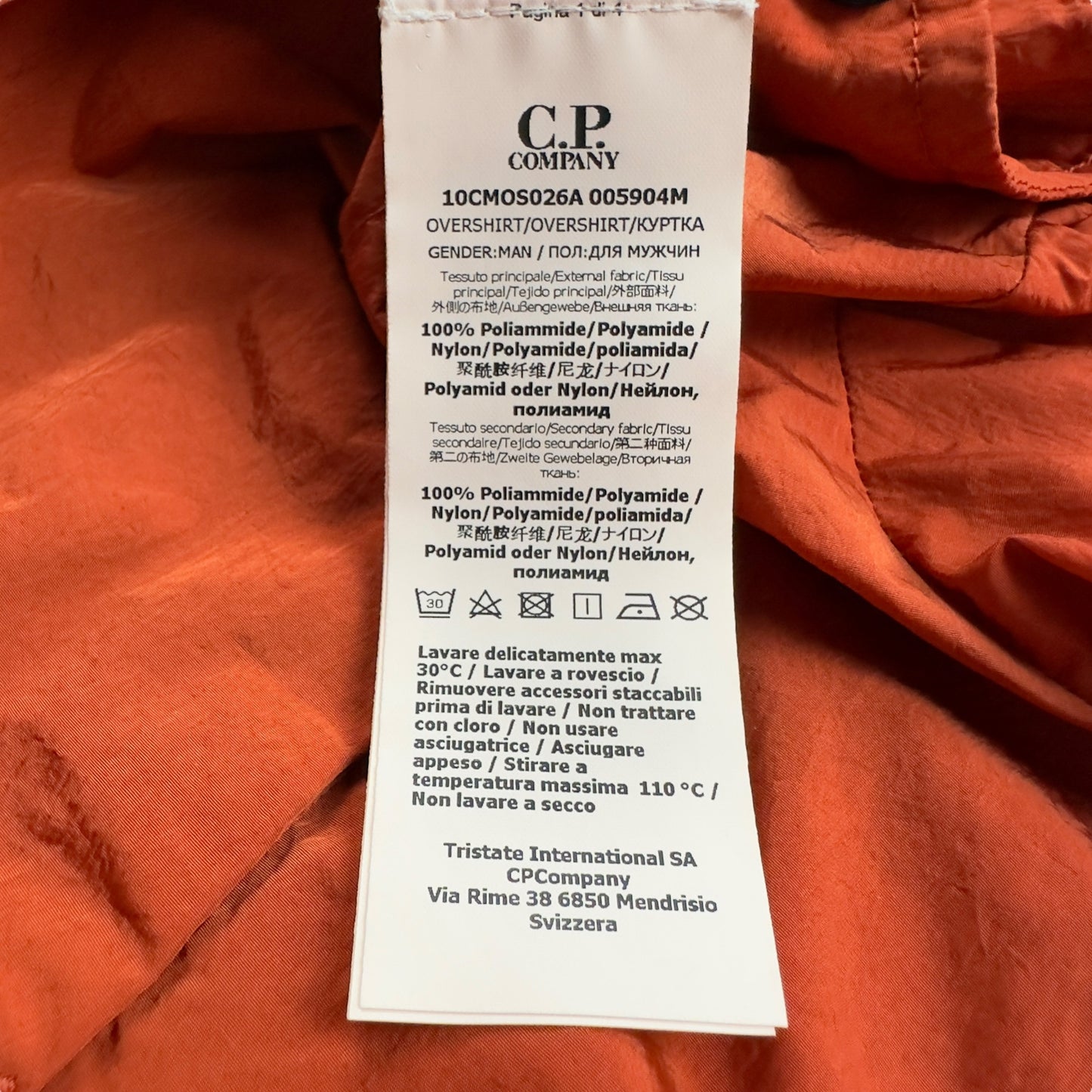 C.P. Company Chrome R Nylon Goggle Jacket