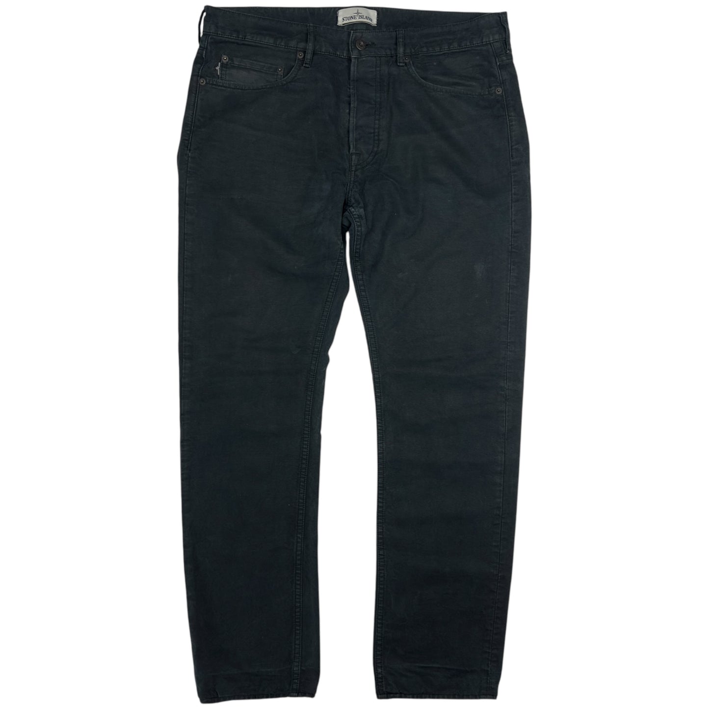 A/W 16 Stone Island Slim Fit Black Jeans 34/32