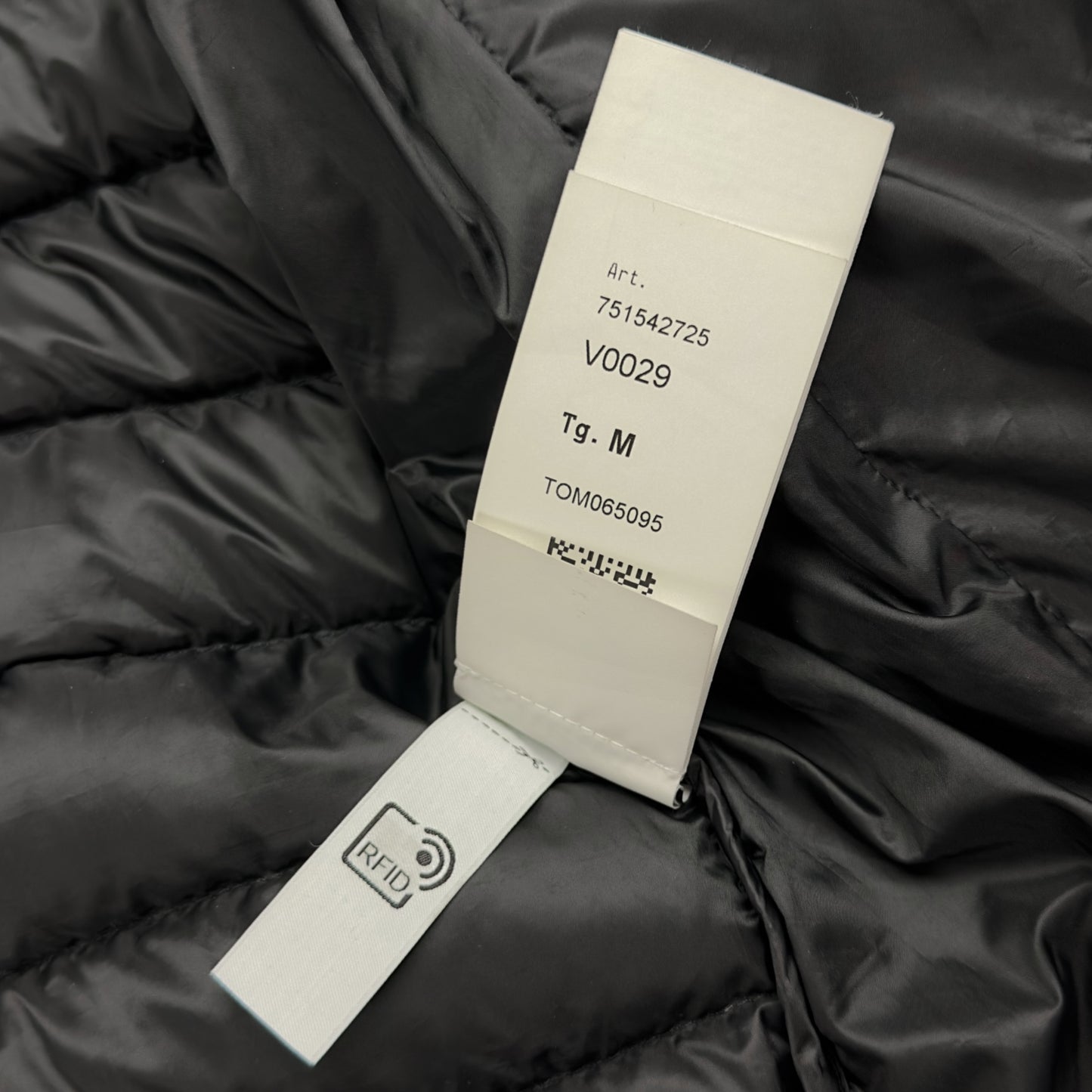 A/W 21 Stone Island O-Cotton / R-Nylon Tela Down Puffer Jacket - Black