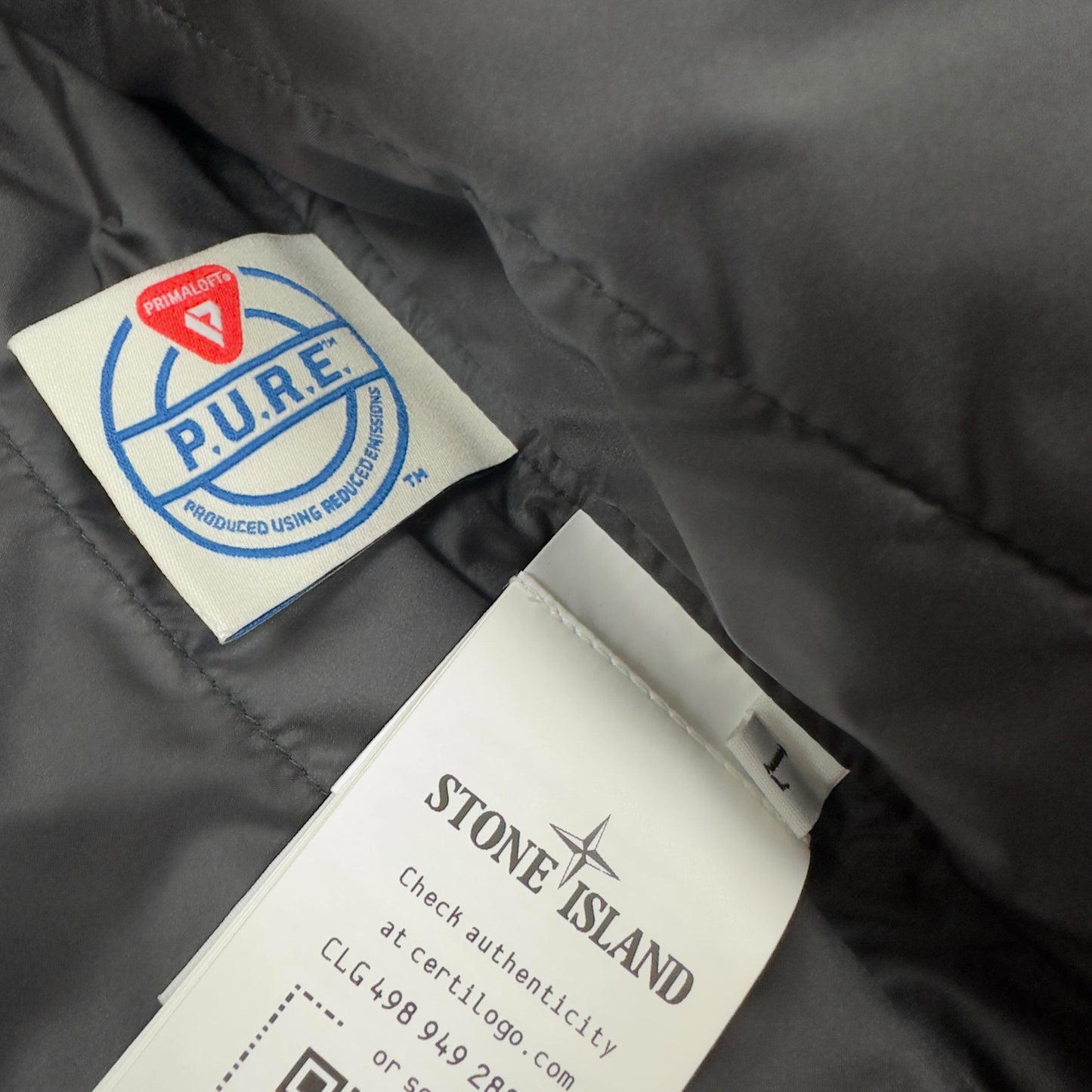 A/W 22 Stone Island Soft Shell with Primaloft