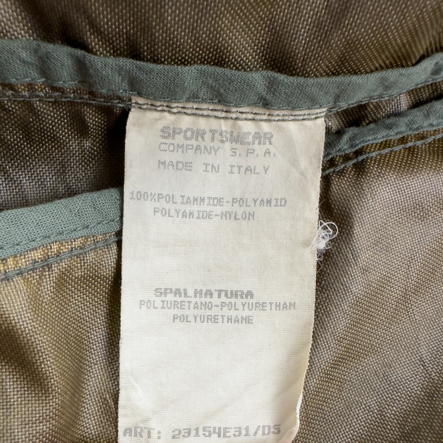A/W 95 Stone Island Formula Steel Jacket
