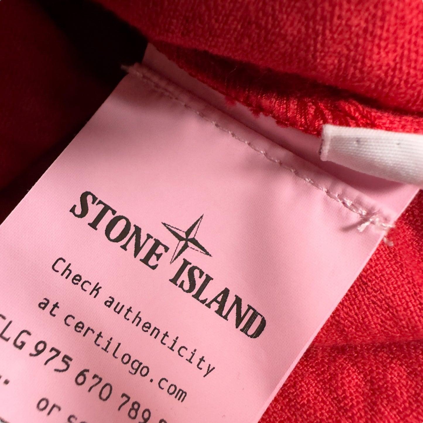 A/W 20 Stone Island Corduroy Overshirt - Red