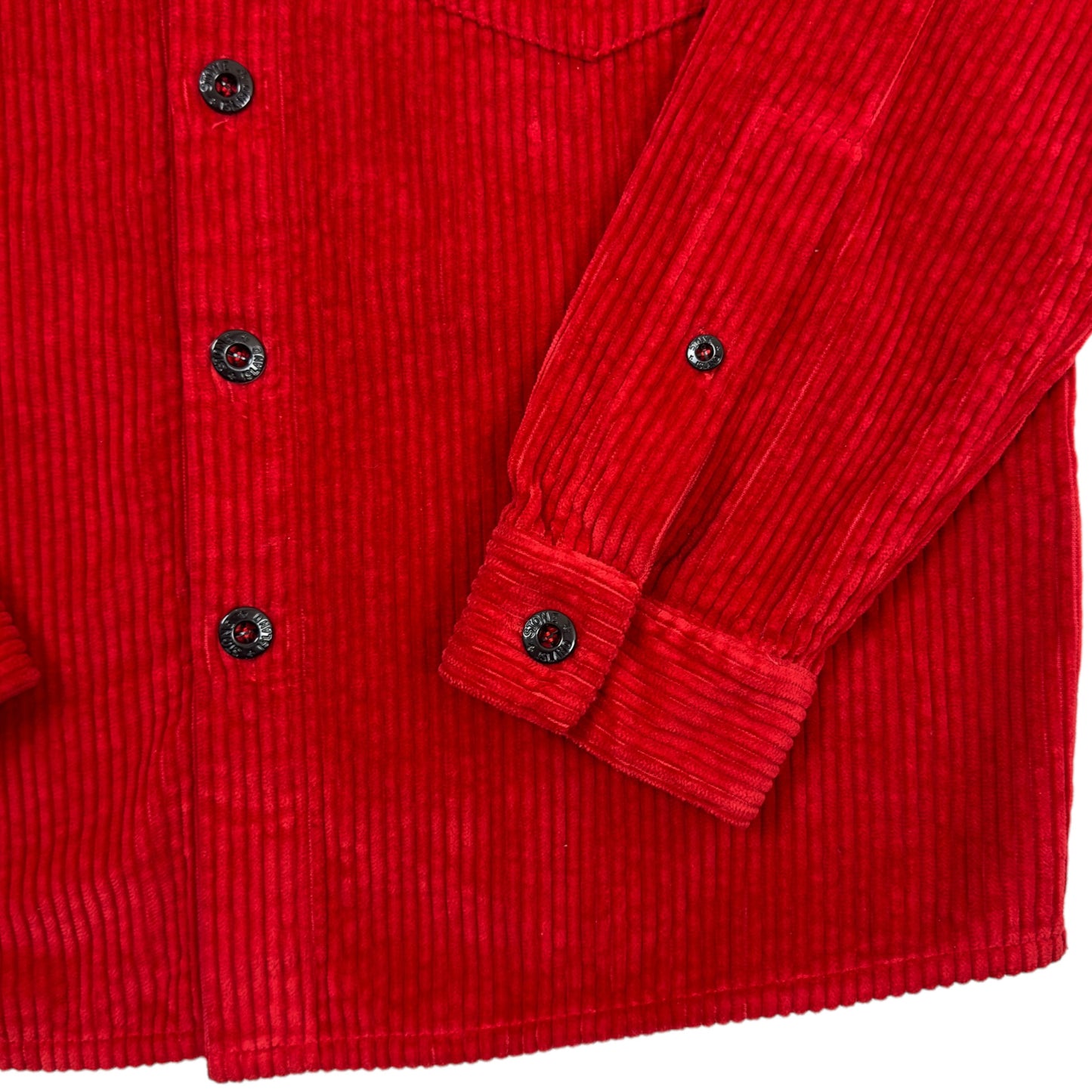 A/W 20 Stone Island Corduroy Overshirt - Red