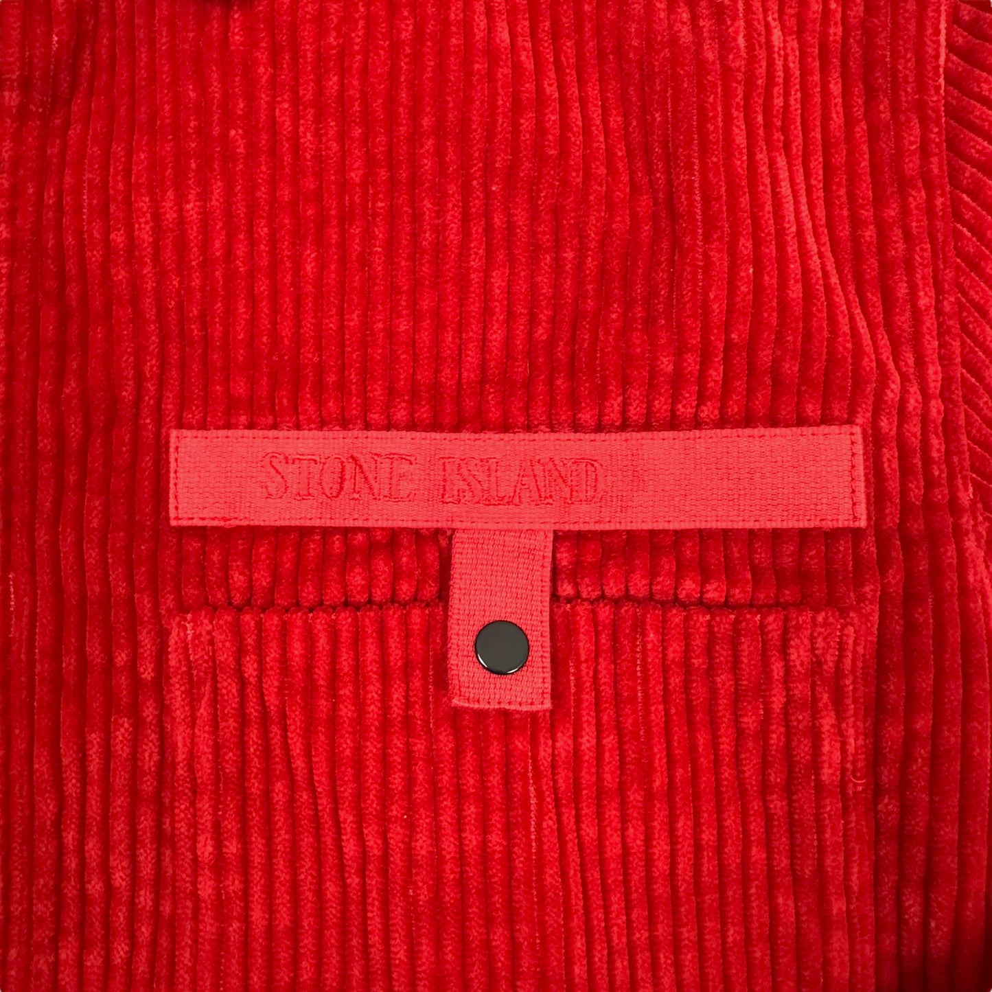 A/W 20 Stone Island Corduroy Overshirt - Red