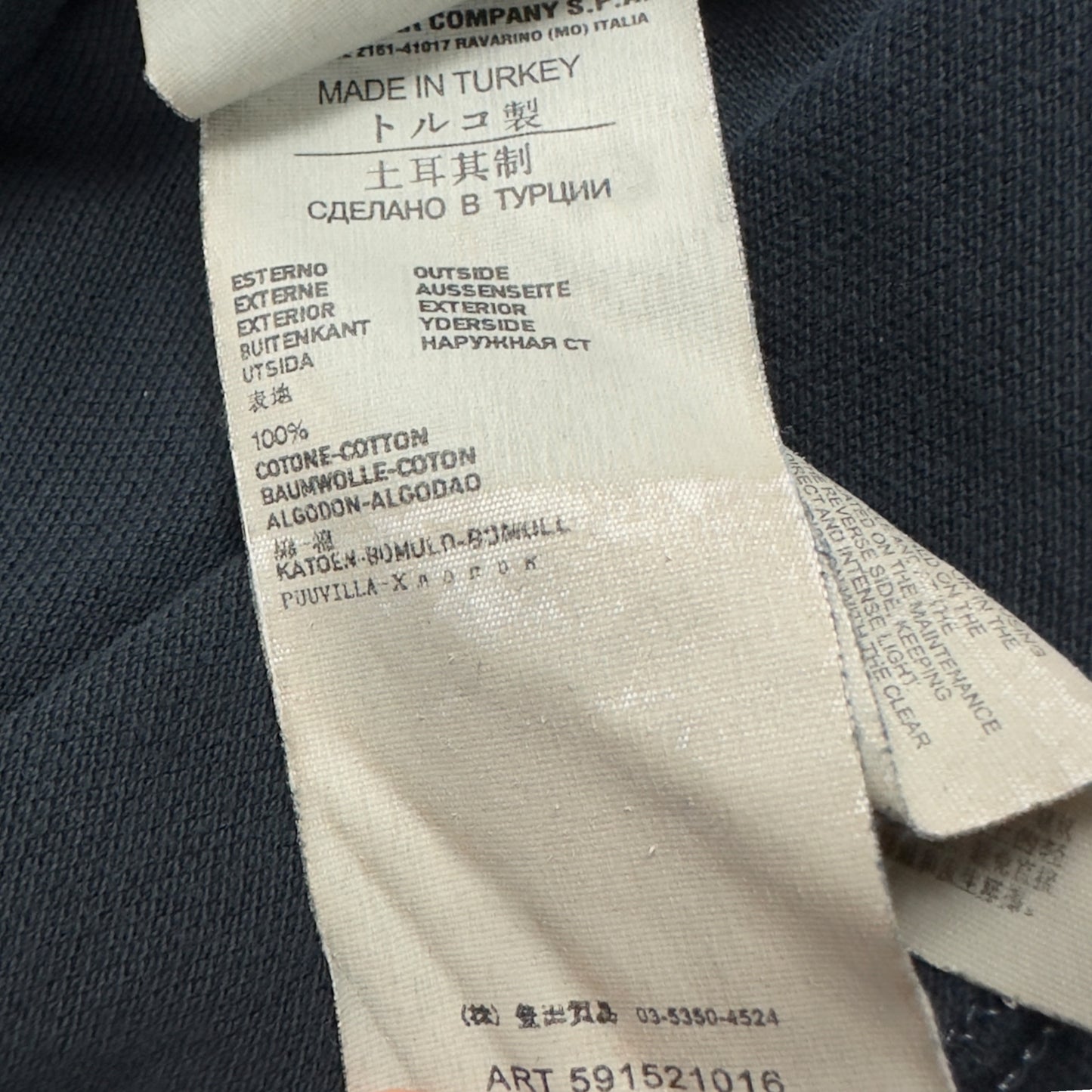 A/W 13 Stone Island Long Sleeve Top