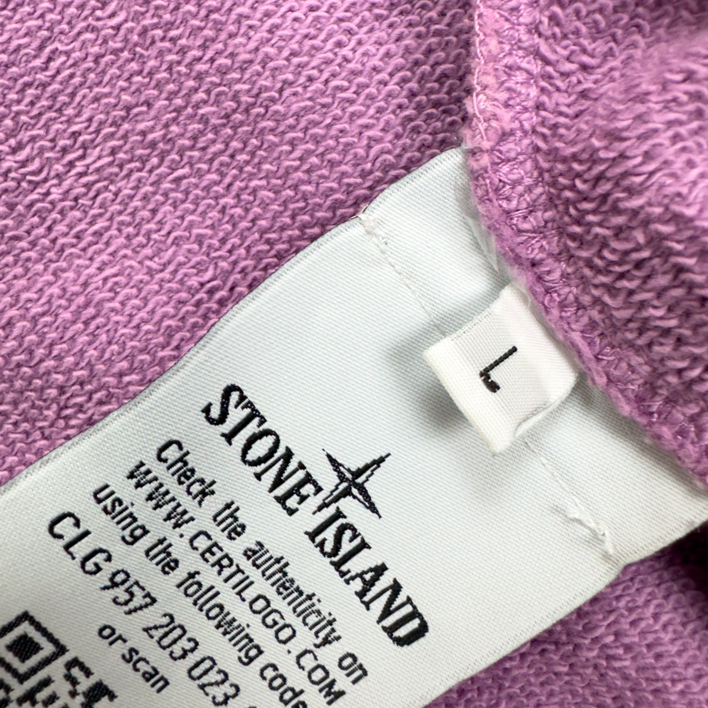 S/S 14 Stone Island Patch Program Full Zip Hoodie