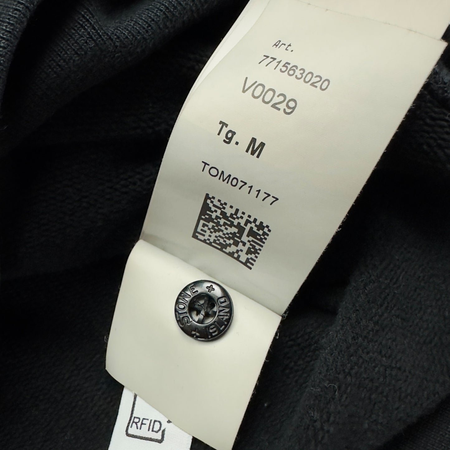 A/W 22 Stone Island Crewneck Sweater - Black