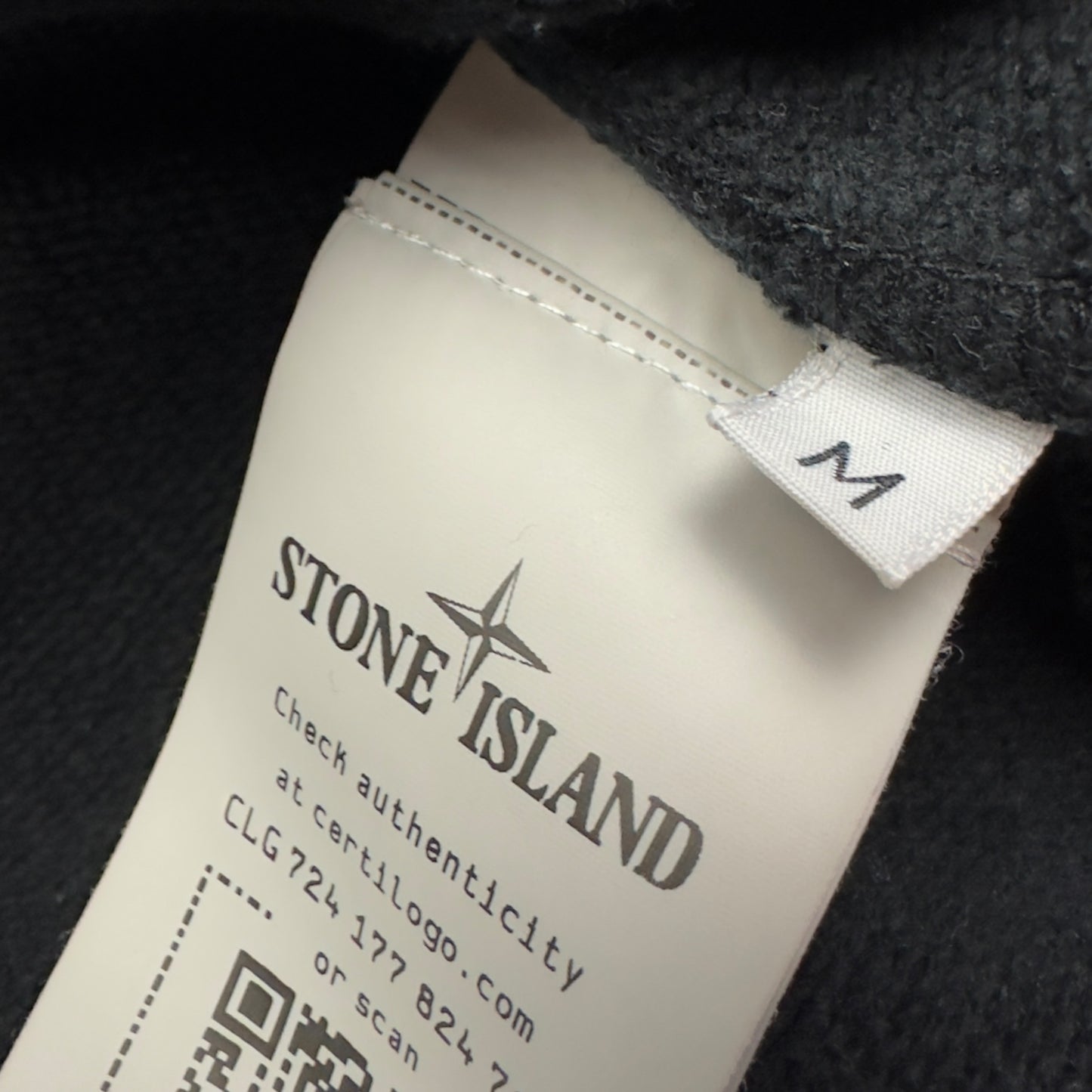 A/W 22 Stone Island Crewneck Sweater - Black
