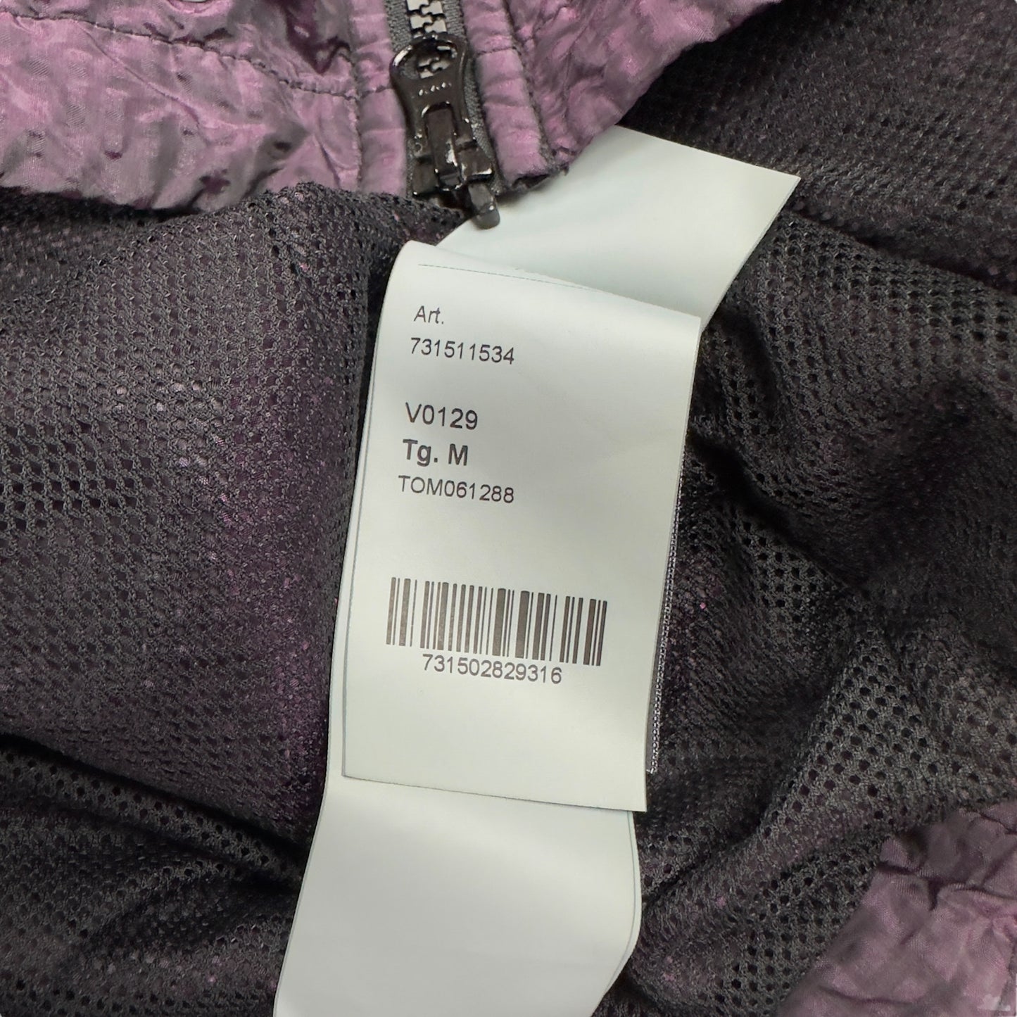 A/W 20 Stone Island Seersucker Nylon Overshirt - Purple